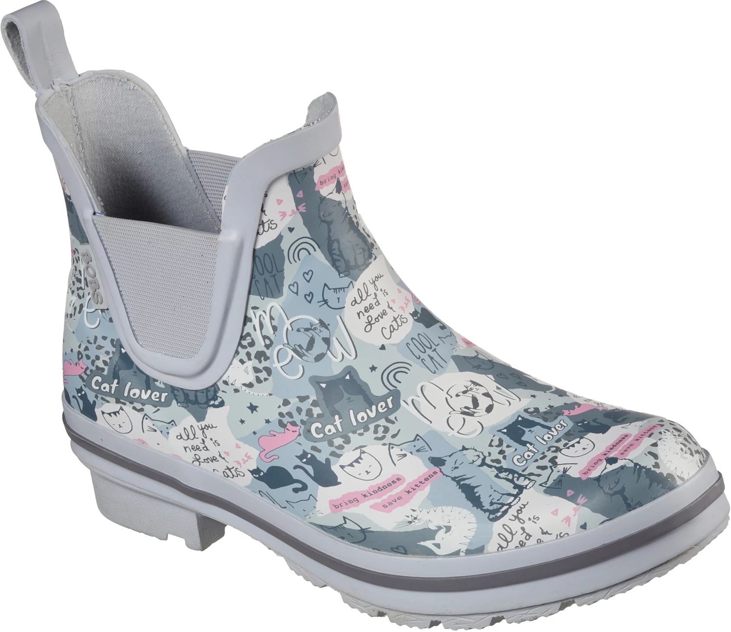 SKECHERS Women's BOBS Rain Check Rain Cheer Boots Academy