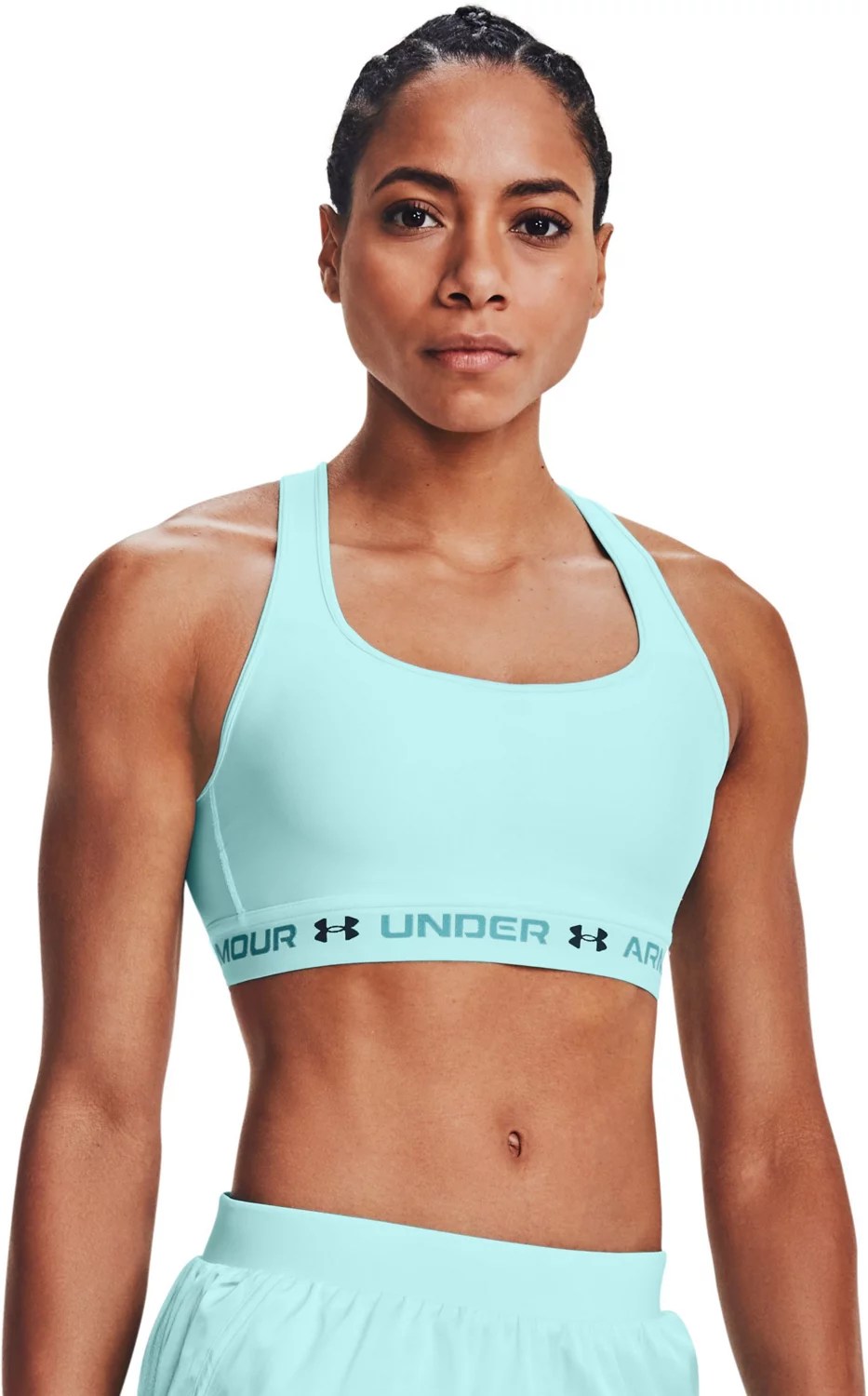 Under Armour Women's Crossback 3 Color Medium Support Sports Bra Academy