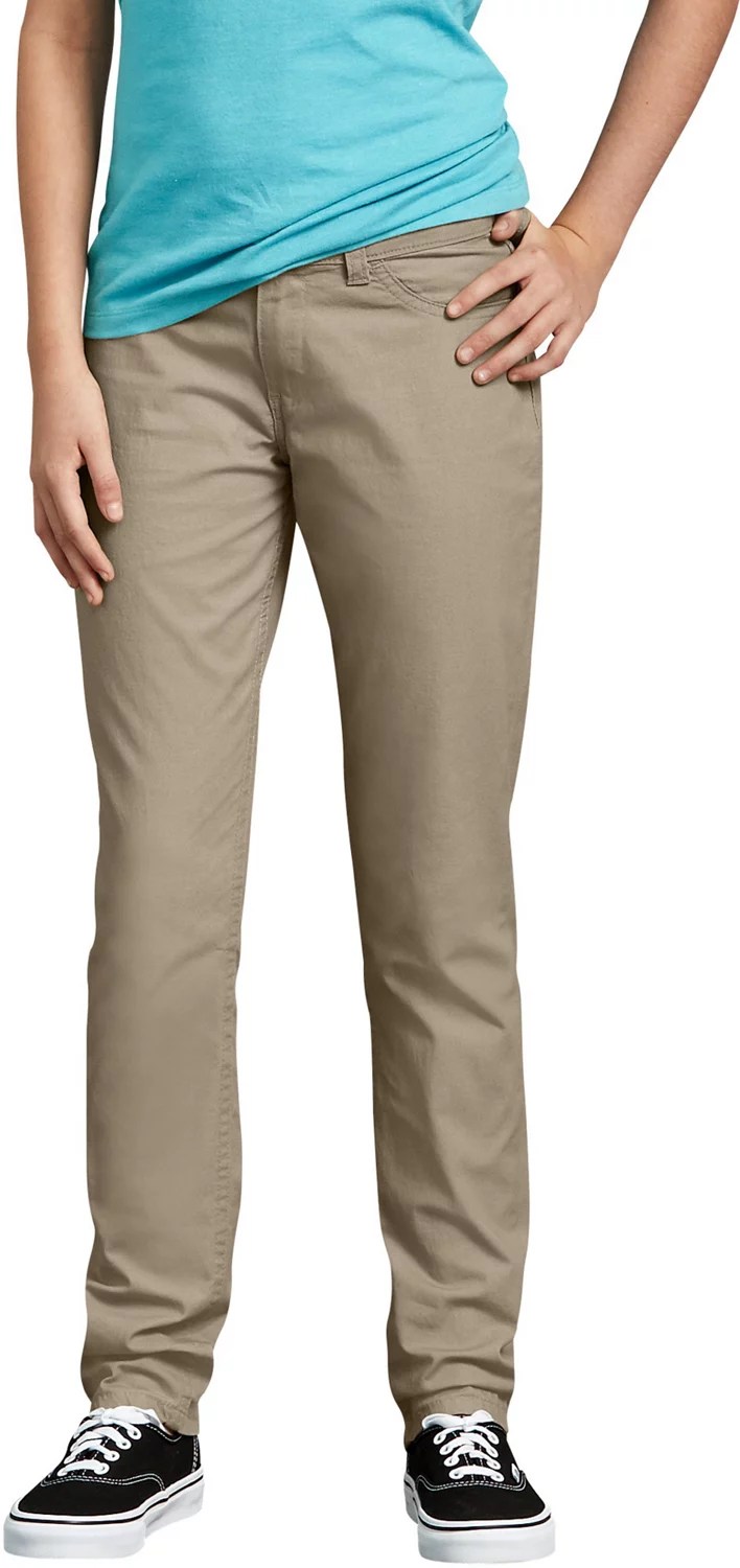 Dickies Girls' Super Skinny Fit SkinnyLeg Pants Academy