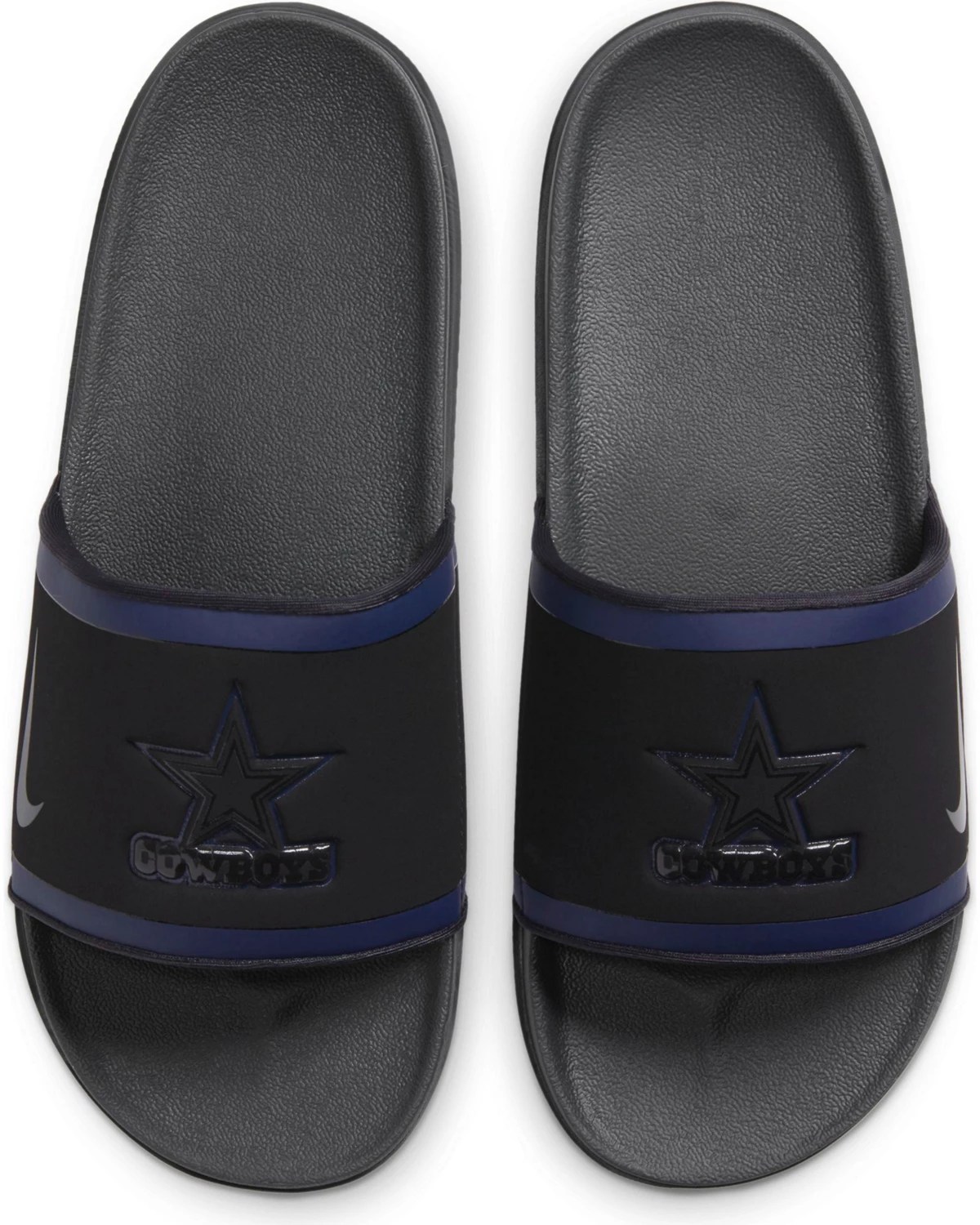 Nike Men's Dallas Cowboys Offcourt Slide Sandals Academy