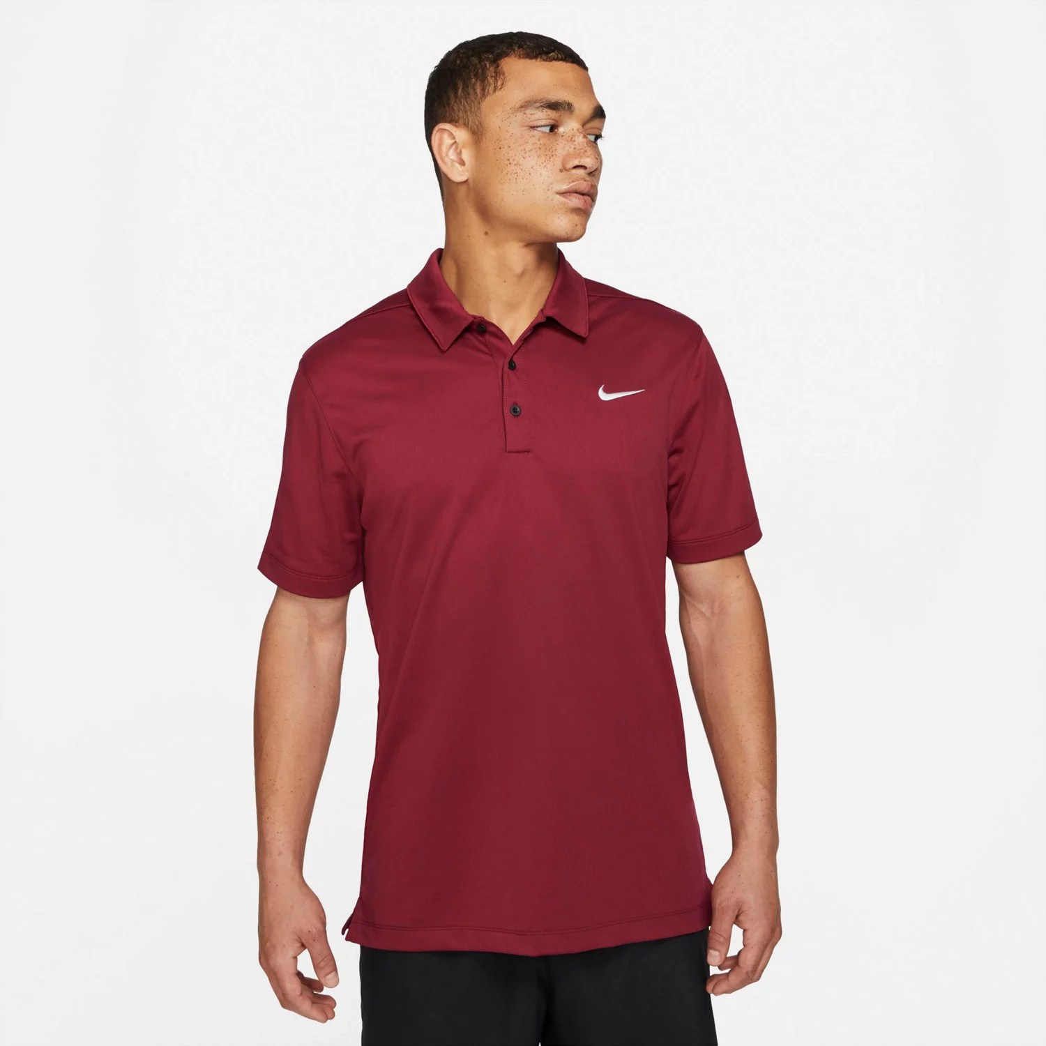 Nike Men's DriFIT Football Polo Shirt Academy