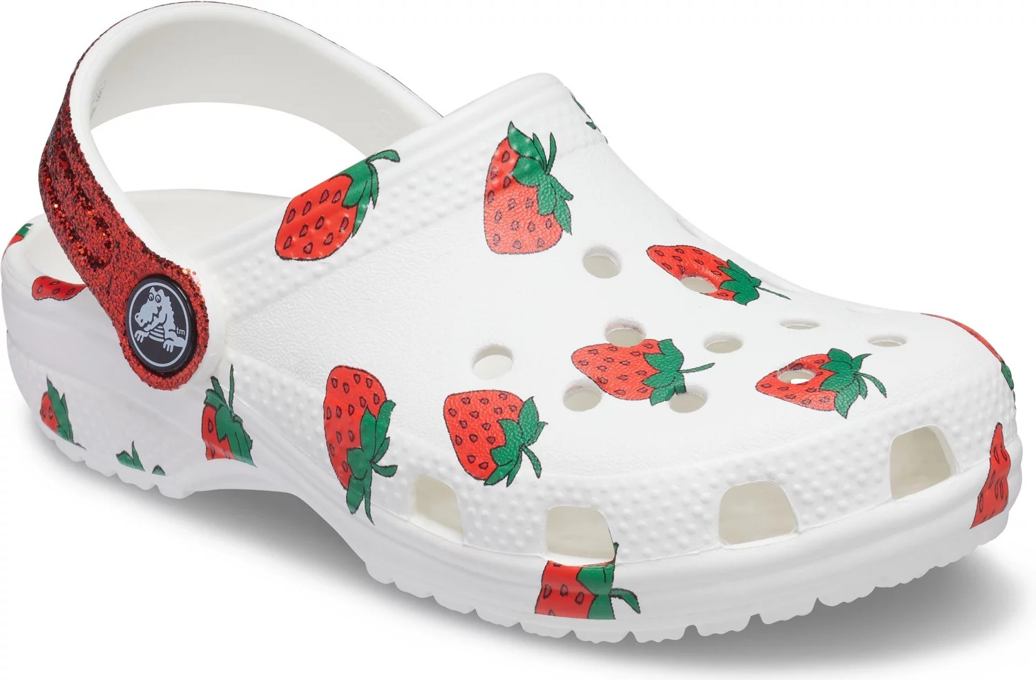 Crocs Kids' Classic Strawberry Clogs Academy