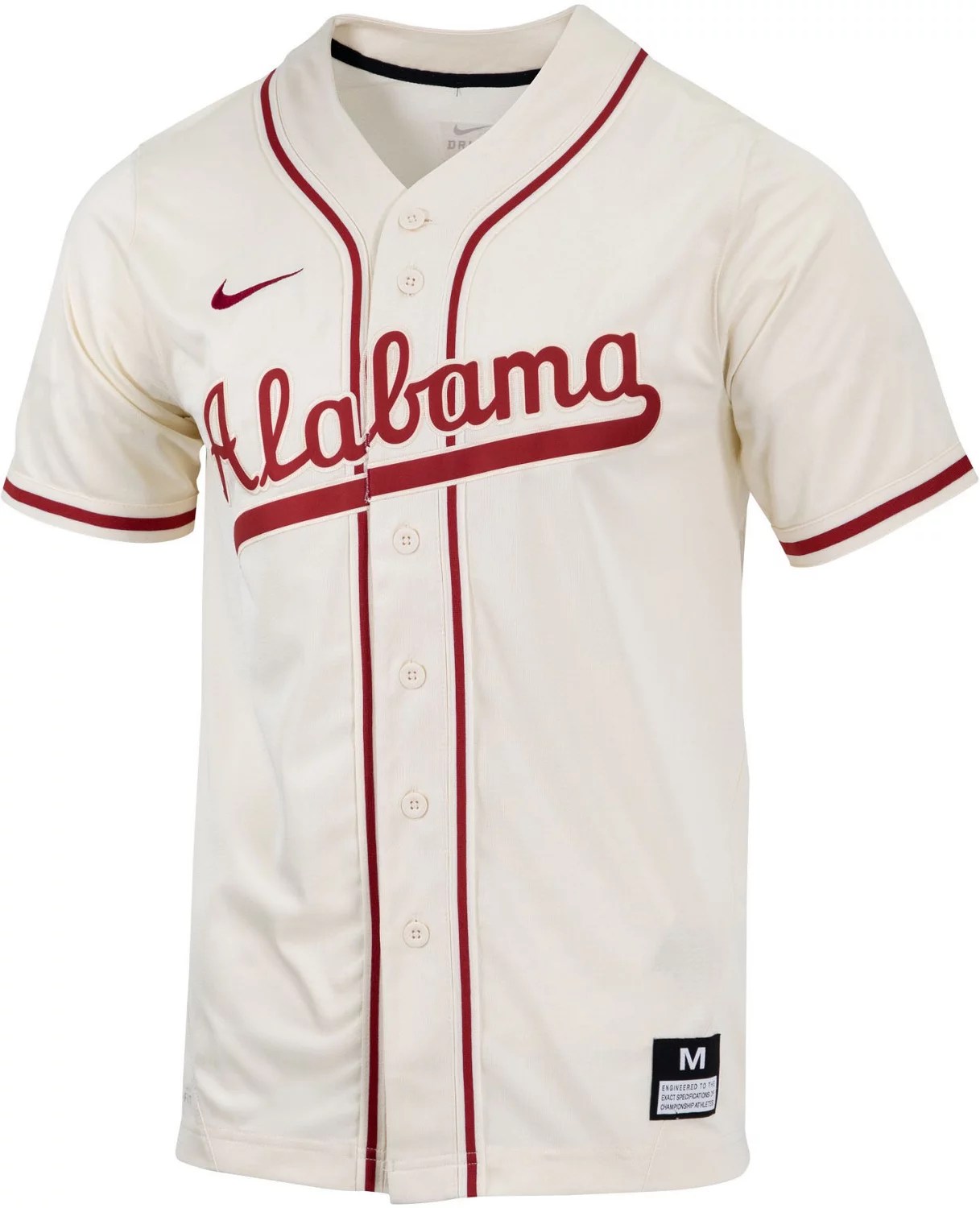 Nike Men's University of Alabama Baseball Replica Jersey Academy