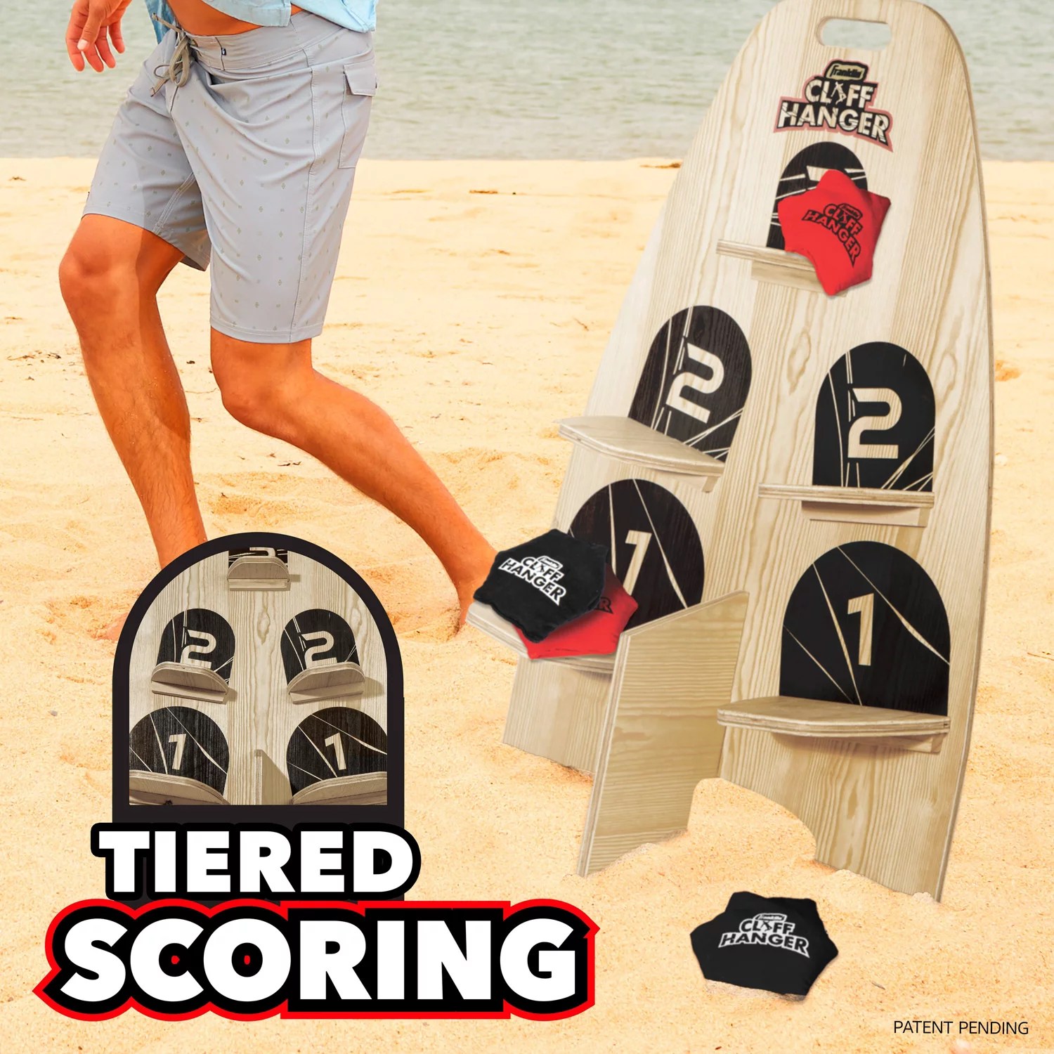 Franklin Cliffhanger Bean Bag Toss Game Academy