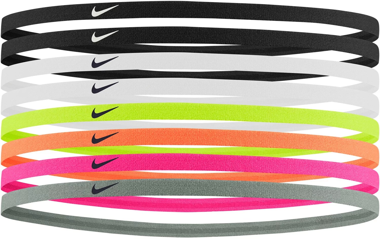 Nike Women's Skinny Headbands 8Pack Academy