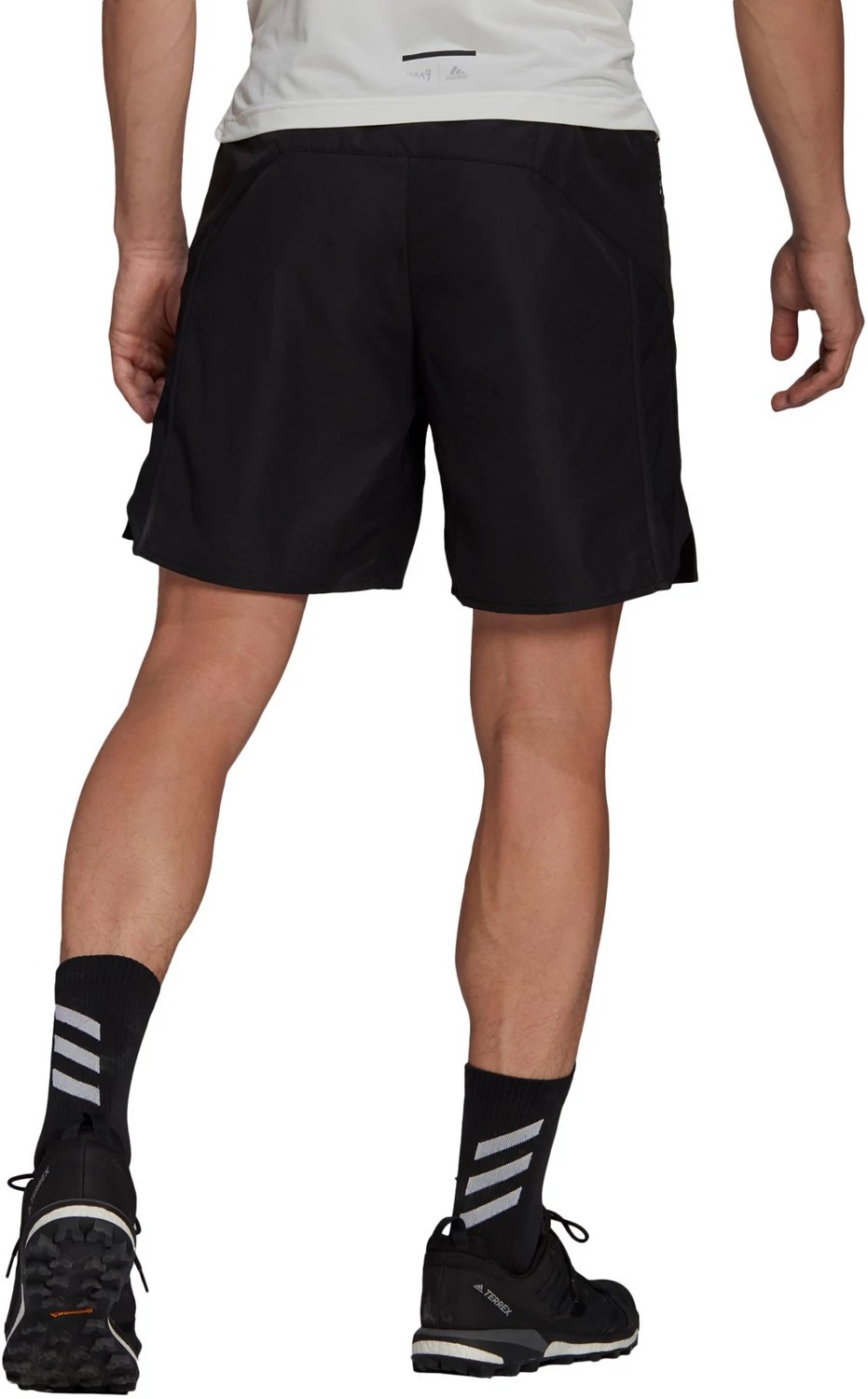 Adidas Men's Terrex Primeblue Trail Shorts 7 in Academy