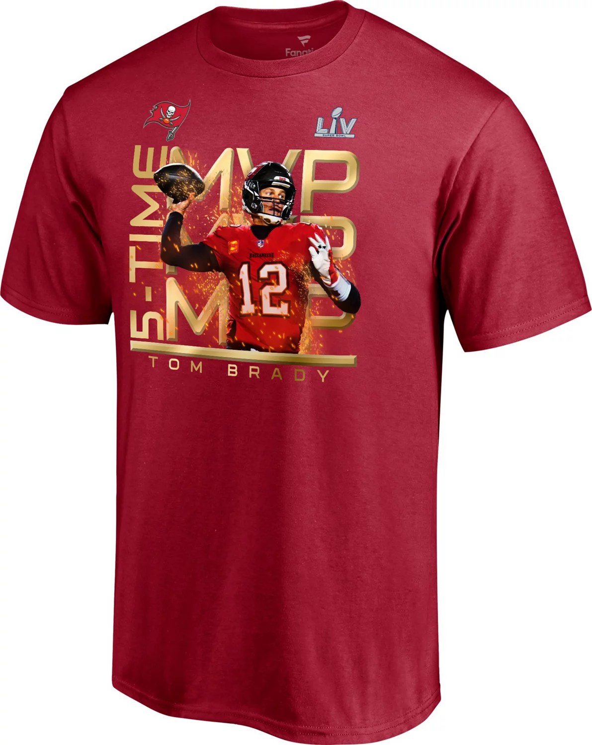 Fanatics Men's Tampa Bay Buccaneers Super Bowl LV Champs MVP Tshirt