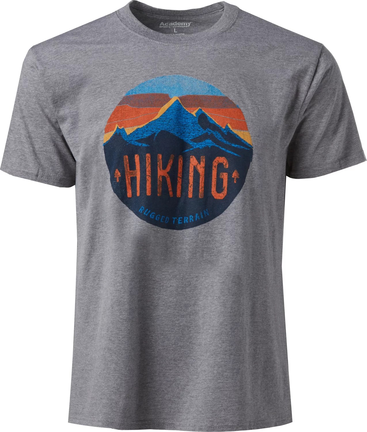 Academy Sports + Outdoors Men's Hiking Sunset Tshirt Academy