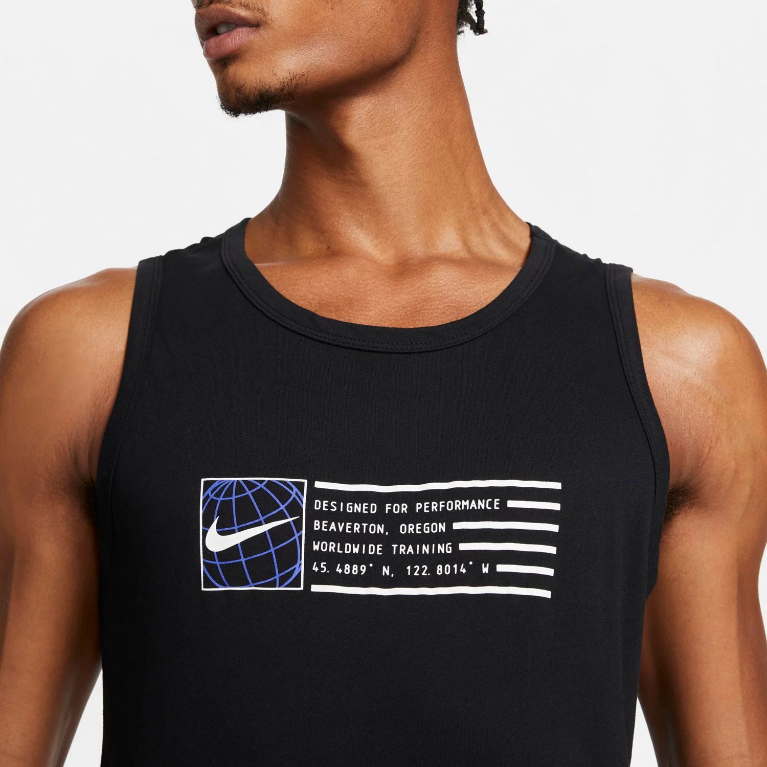 Nike Men's DriFIT 6/1 Graphic Training Tank Top Academy
