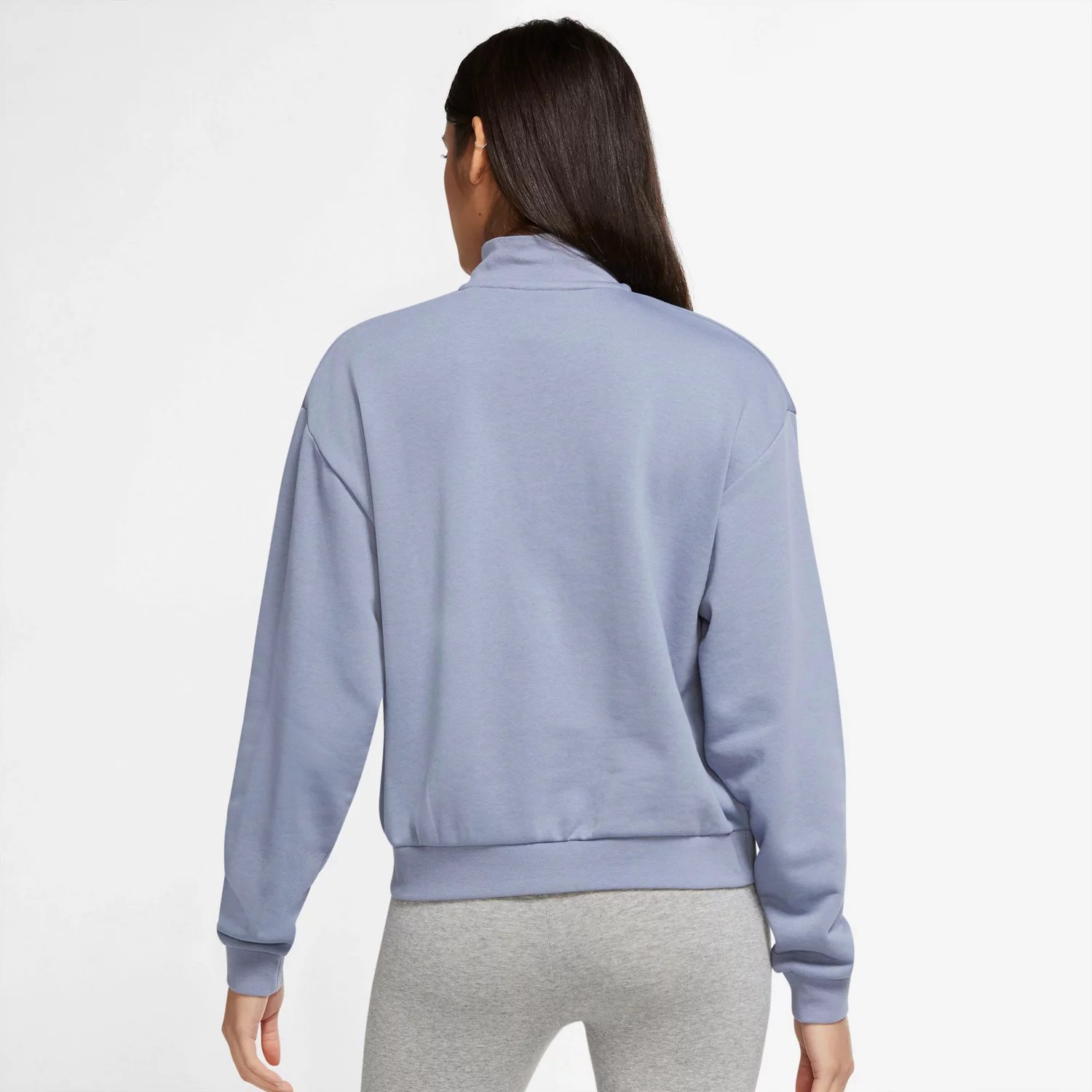 Nike Women's Femme Quarter Zip Pullover Academy