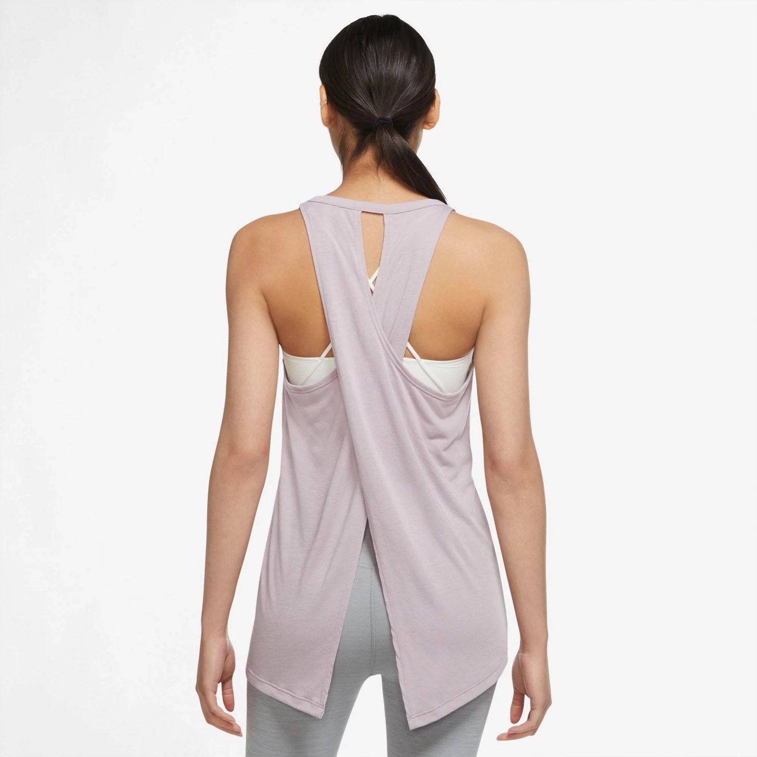 Nike Women's Yoga DriFIT Tank Top Academy