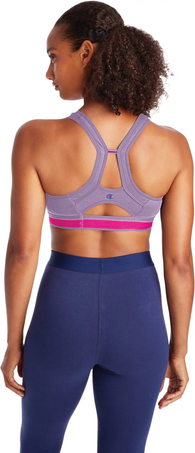 Champion Women's Authentic Logo Graphic Sports Bra Academy