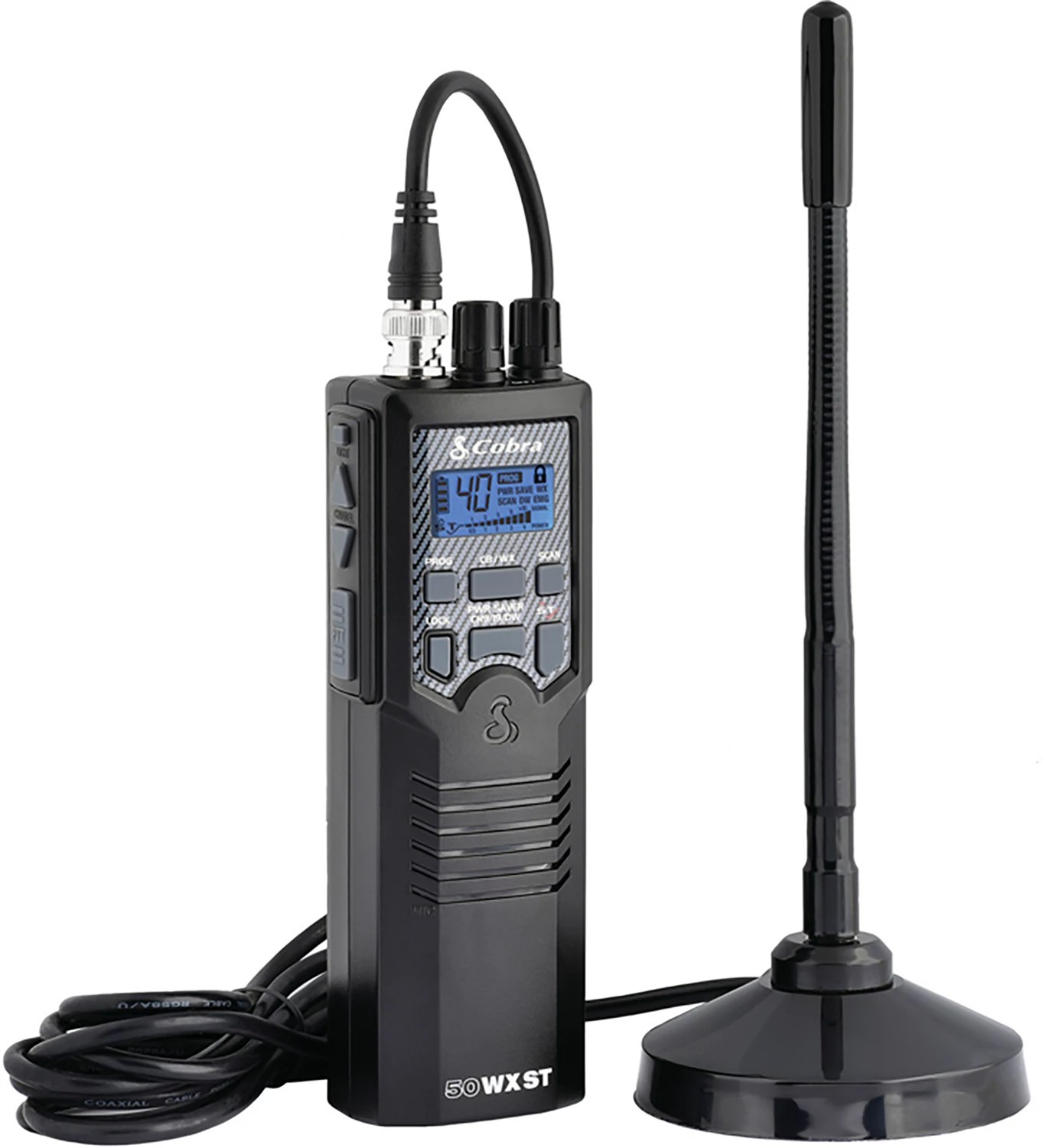 Cobra HHRT50 Road Trip Handheld CB Radio w/ Mobile Antenna | Academy