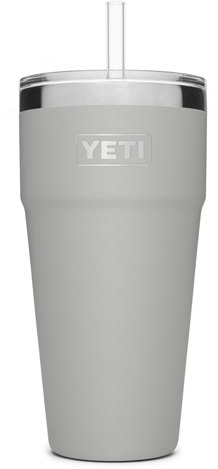 YETI Rambler 26 oz Stackable Cup with Straw Lid Academy