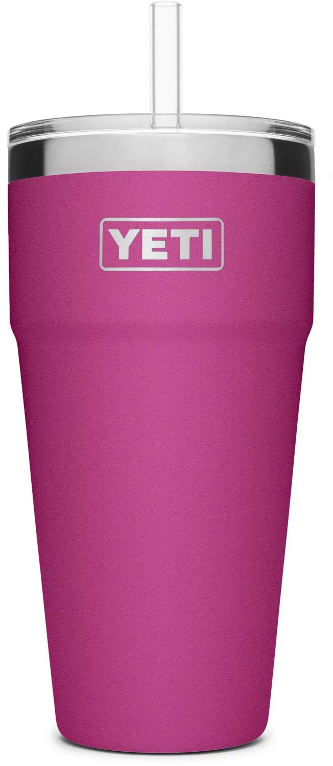 YETI Rambler 26 oz Stackable Cup with Straw Lid Academy