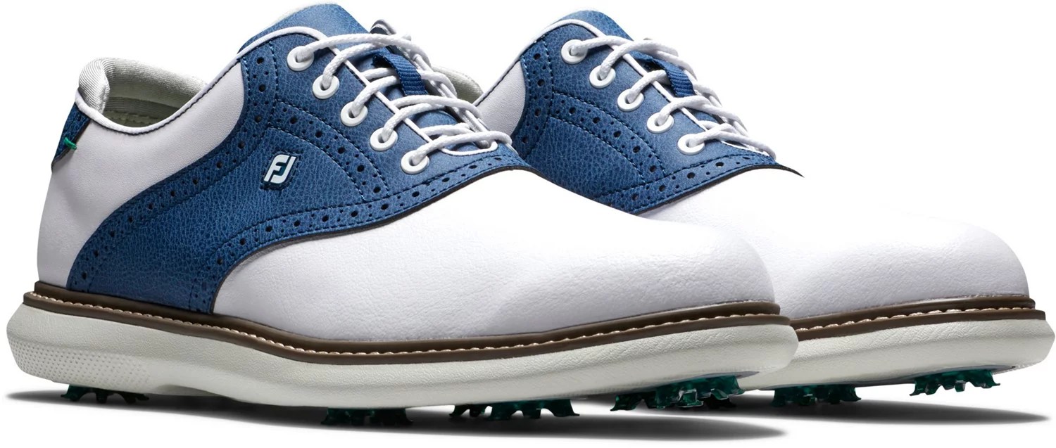 FootJoy Men's Traditions Spiked Golf Shoes Academy