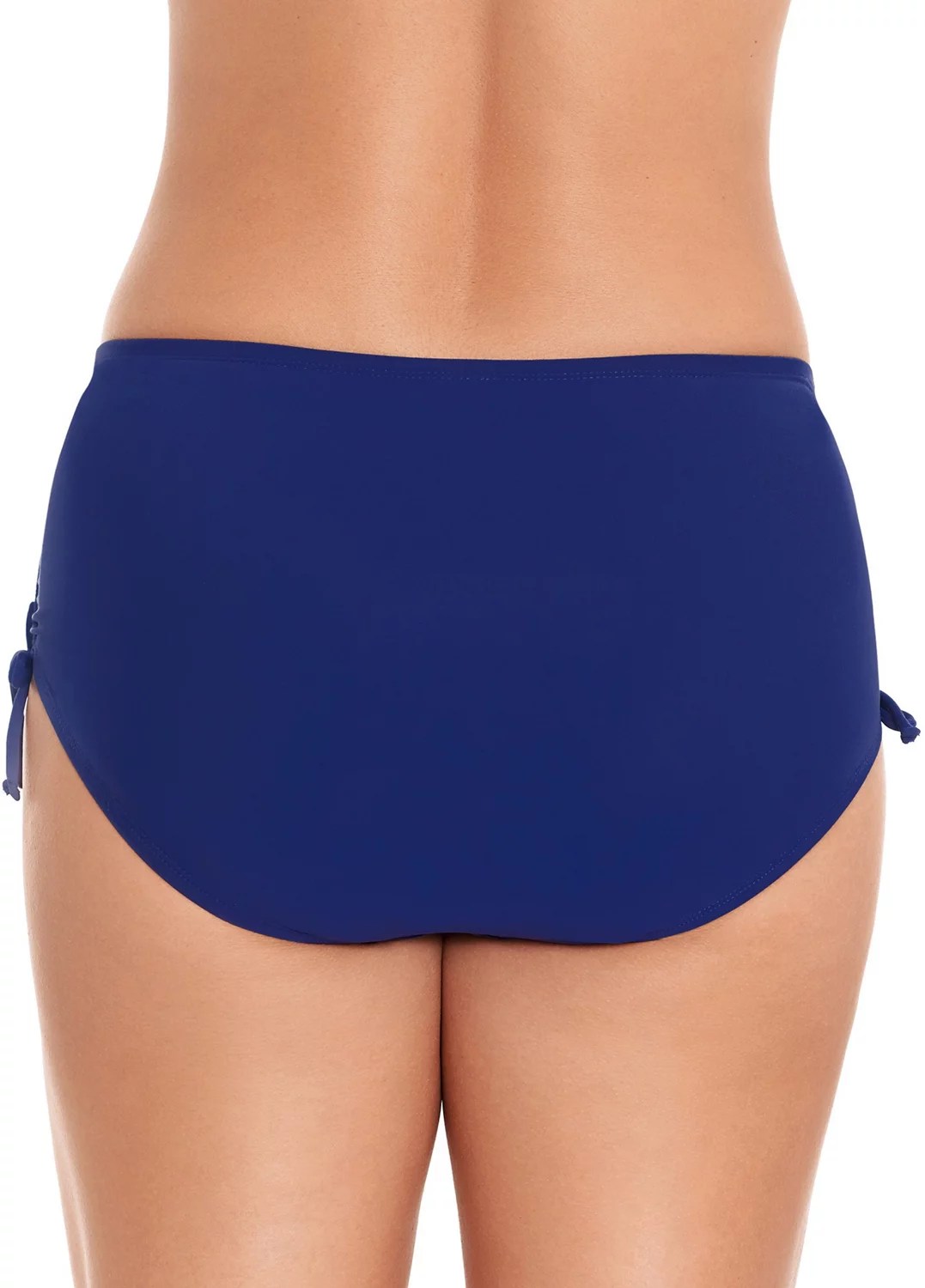 Coastal Cove Women's Solid Adjustable High Waist Swim Bottoms Academy