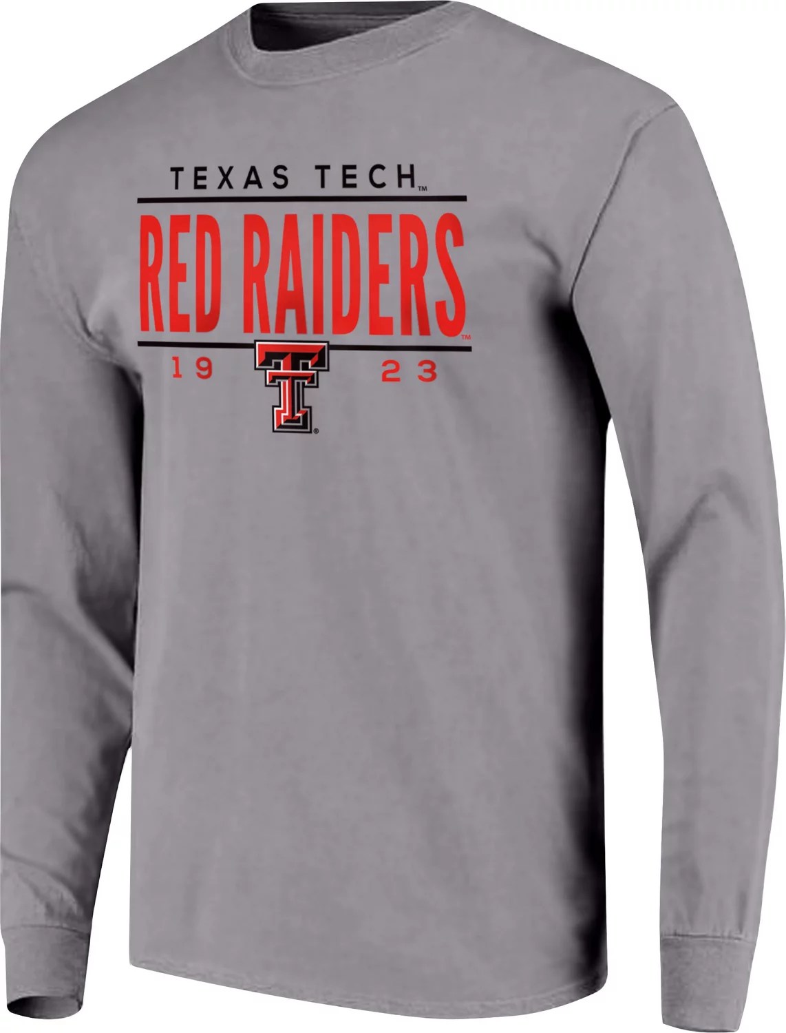 Image One Men's Texas Tech University Traditional Long Sleeve Tshirt