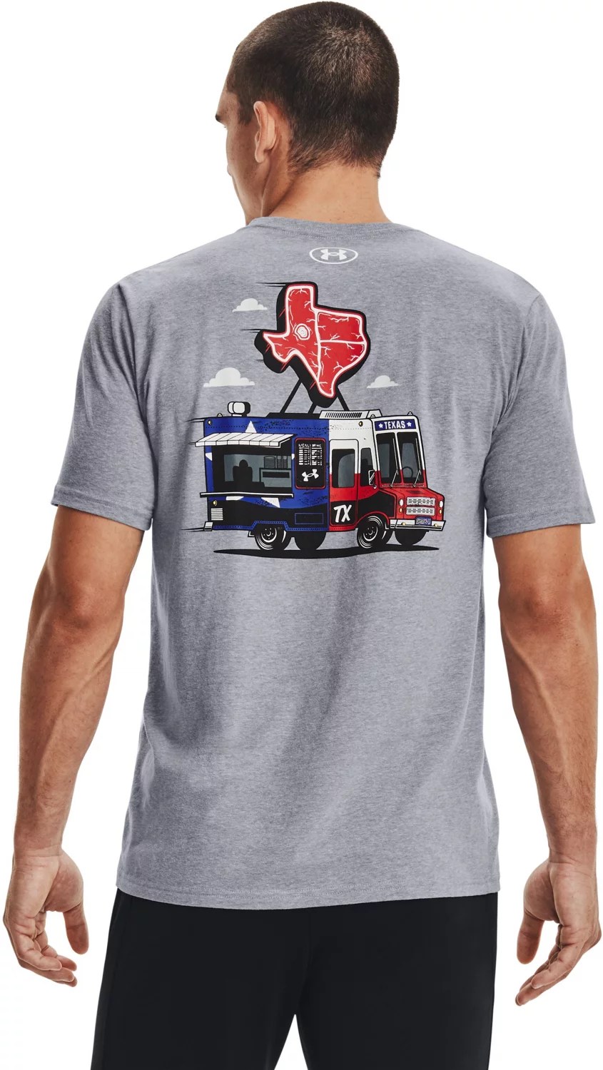 Under Armour Men's Texas Food Truck Short Sleeve Tshirt Academy