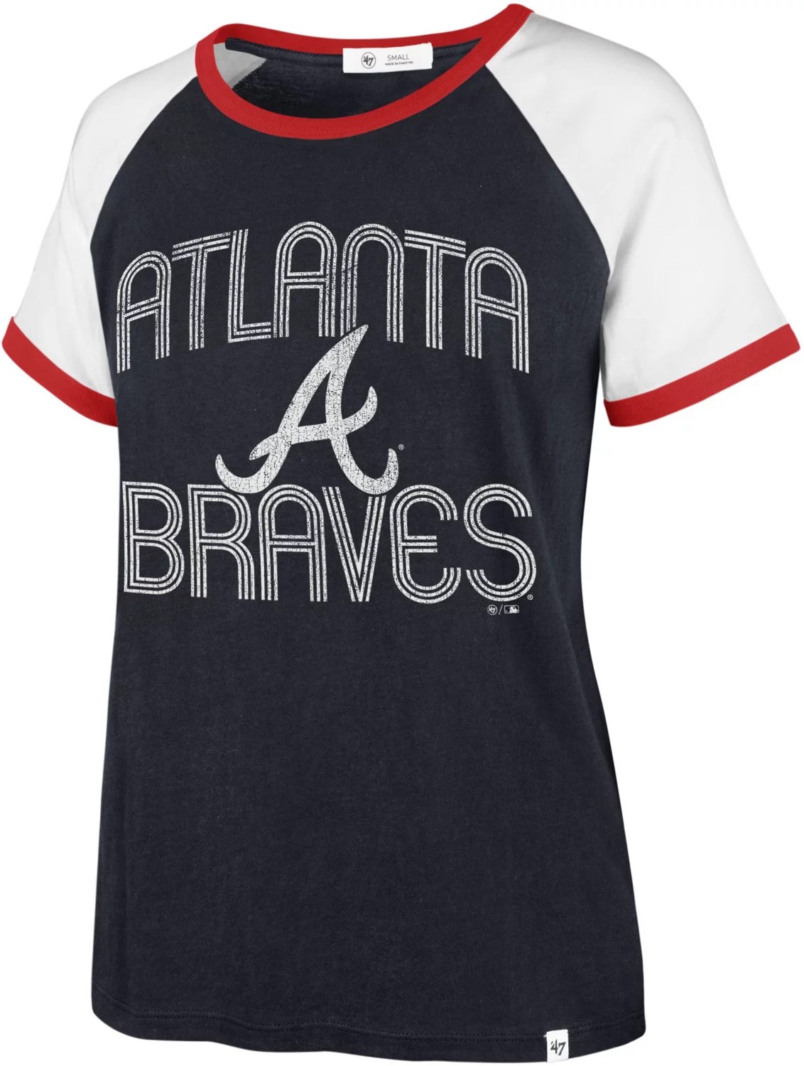 '47 Atlanta Braves Women's Line Up Raglan Tshirt Academy