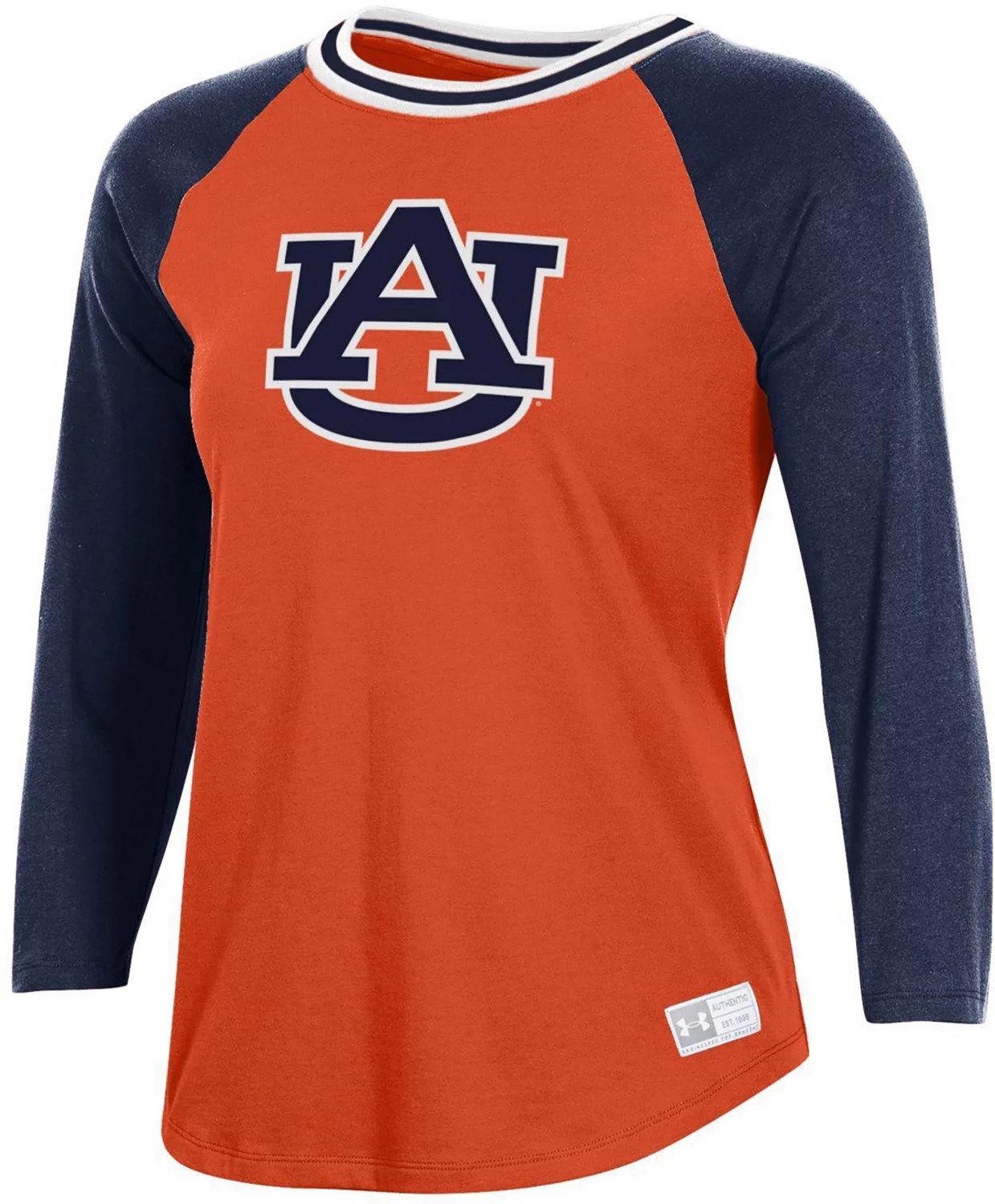 Under Armour Women's Auburn University Gameday Baseball Tshirt Academy