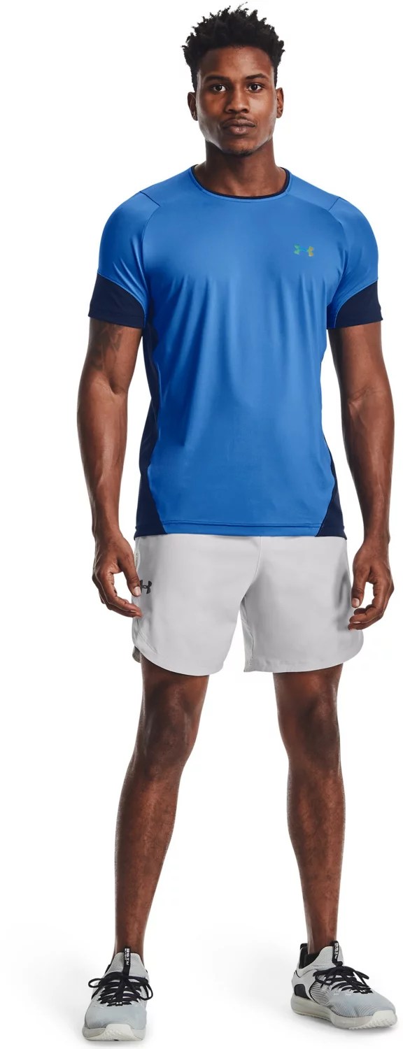 Under Armour Men's UA RUSH HeatGear 2.0 Short Sleeve Top Academy