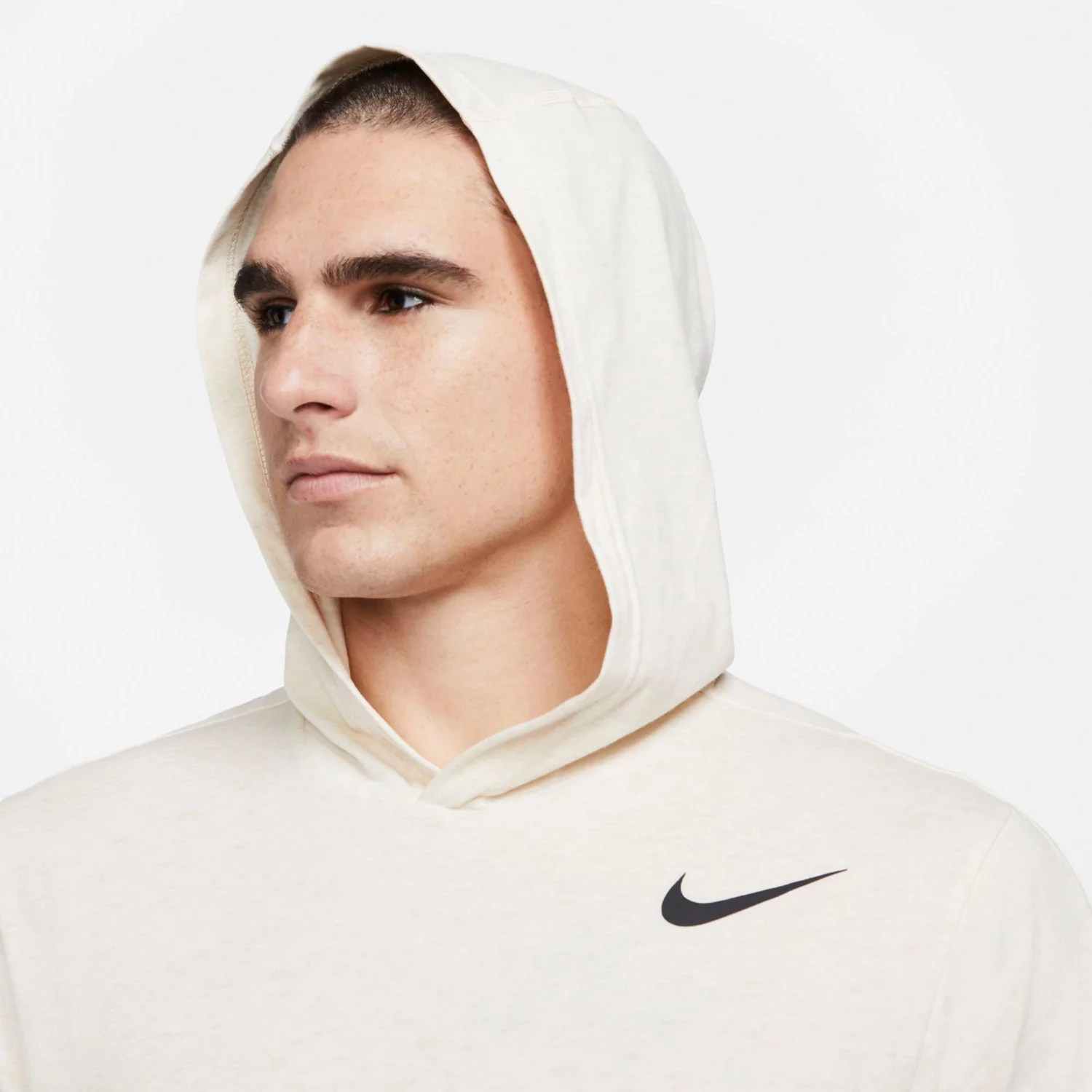 Nike Men's DriFIT Short Sleeve Training Hoodie Academy