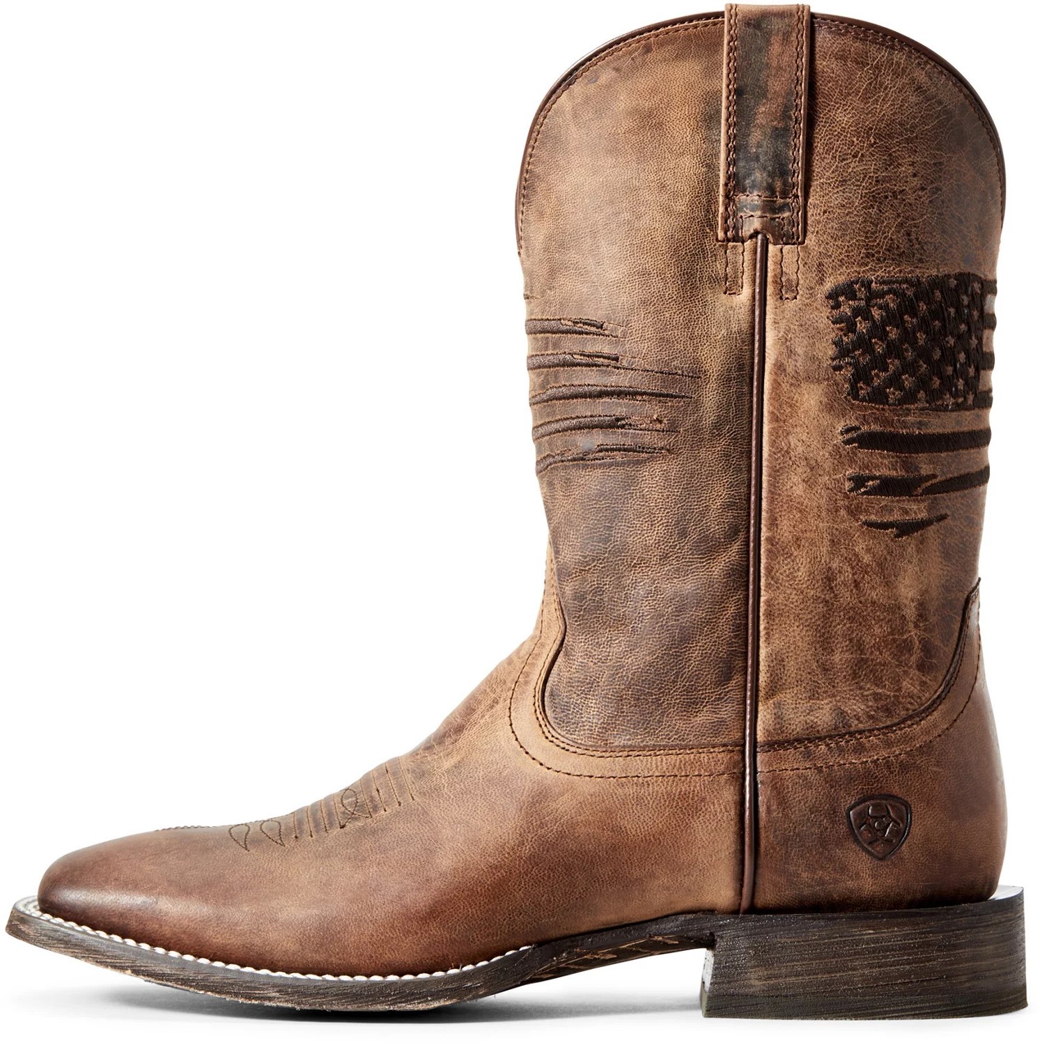 Ariat Men's Circuit Patriot USA Flag Western Boots Academy