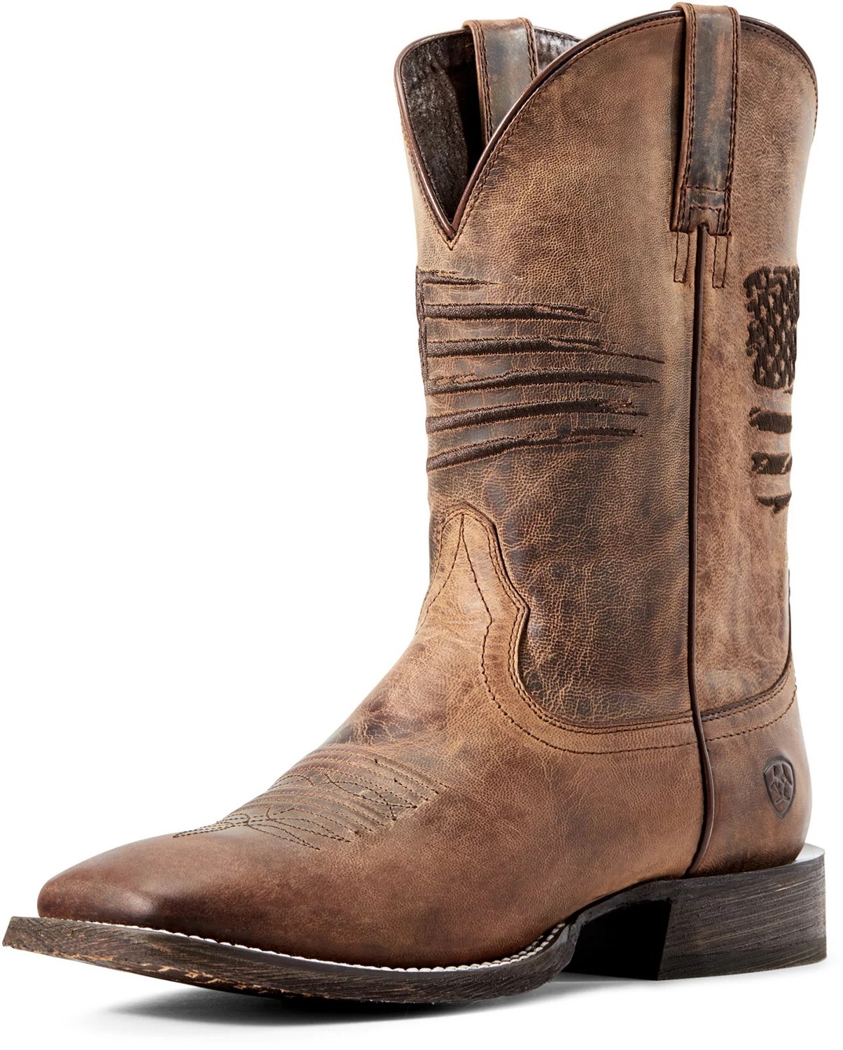 Ariat Men's Circuit Patriot USA Flag Western Boots Academy