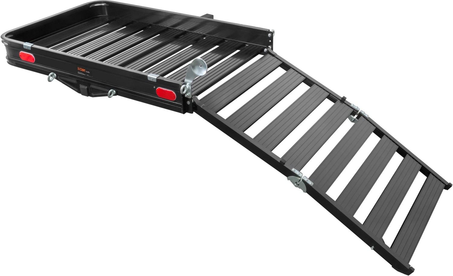 CURT Aluminum Ramp Cargo Carrier Academy