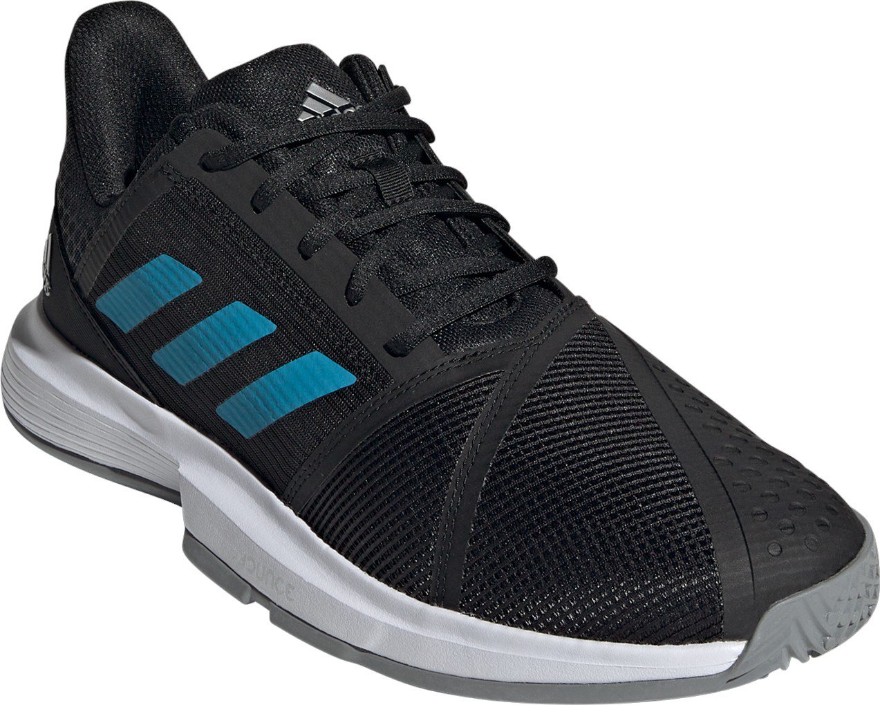 adidas Men's CourtJam Bounce Tennis Shoes Academy