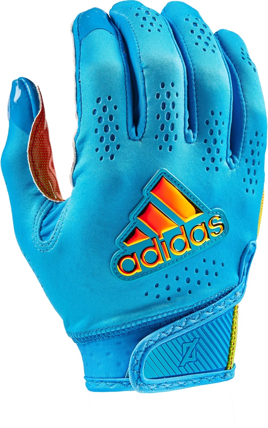 adidas Adults' AdiZero 11 AAG Receiver Football Gloves Academy