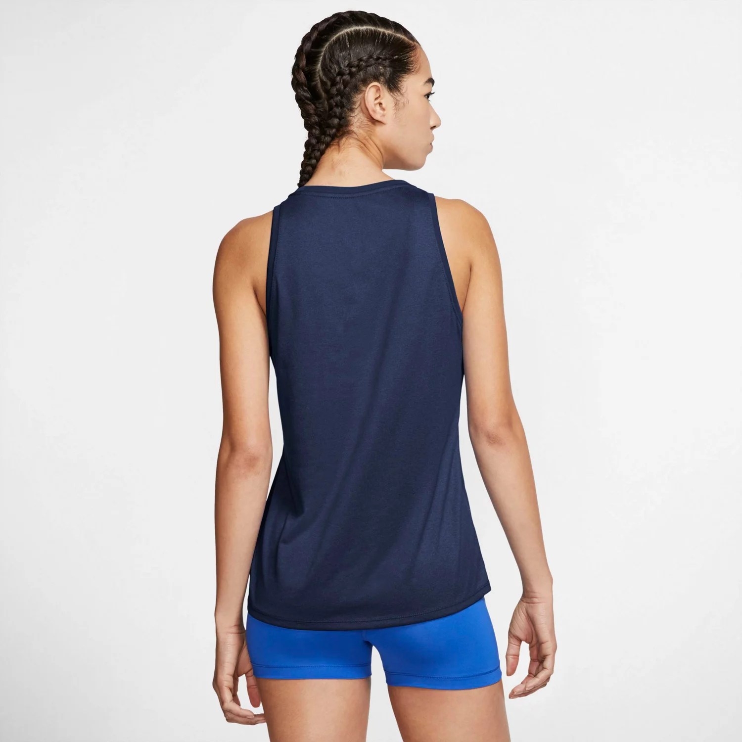 Nike Women's DriFIT Essential Swoosh Training Tank Top Academy