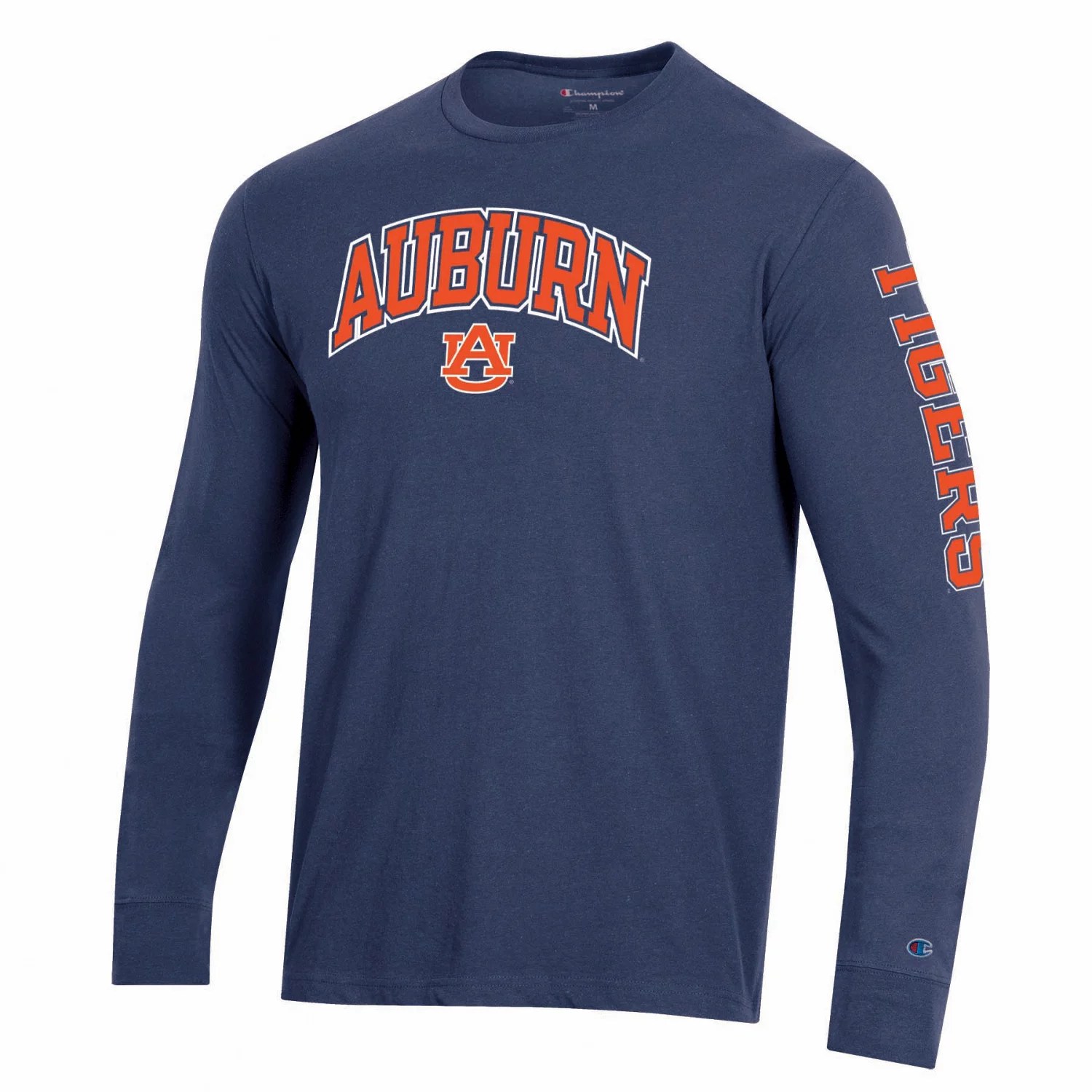 Champion Men's Auburn University Team Arch Long Sleeve Tshirt Academy
