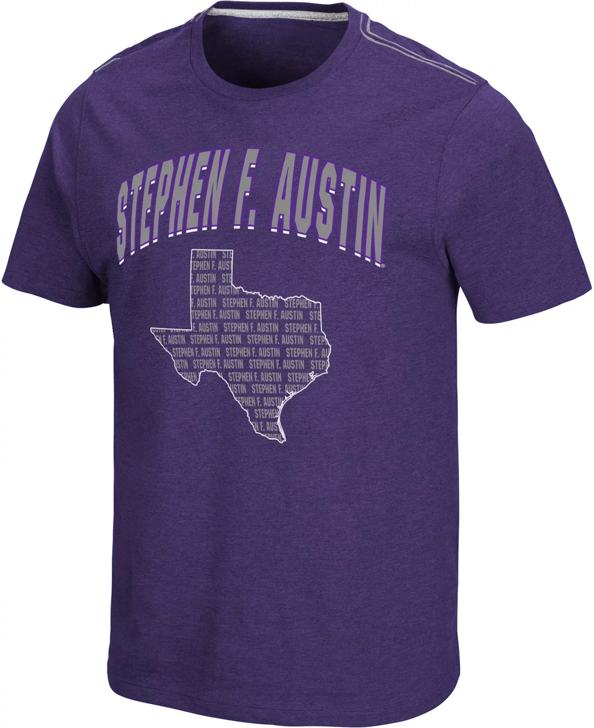 Colosseum Athletics Men's Stephen F. Austin State University Back to the Future Short Sleeve T