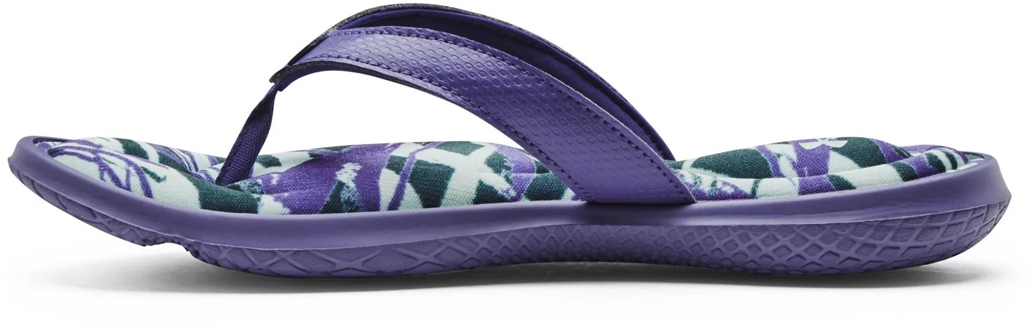 Under Armour Women’s Marbella VII Graphic FB Sandals Academy