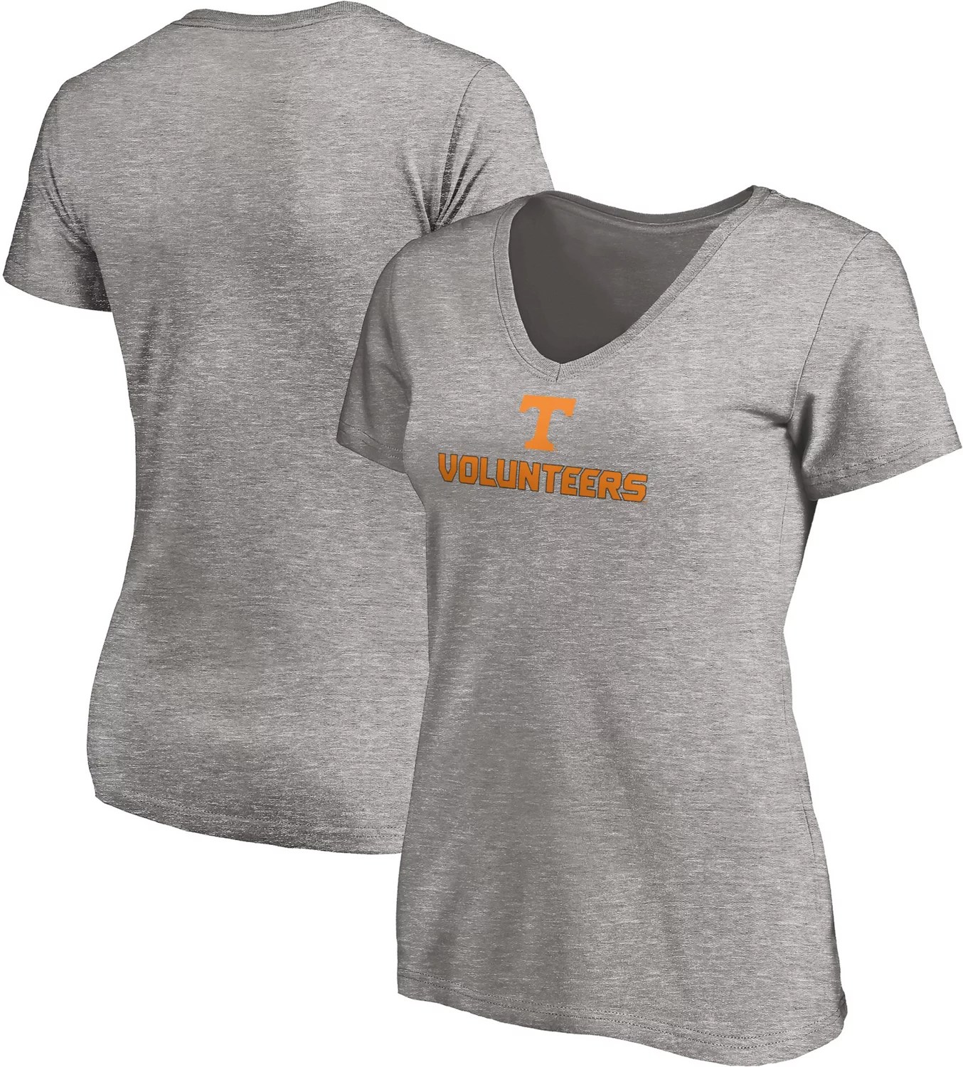 University of Tennessee Women's Team Lockup Vneck Graphic Tshirt
