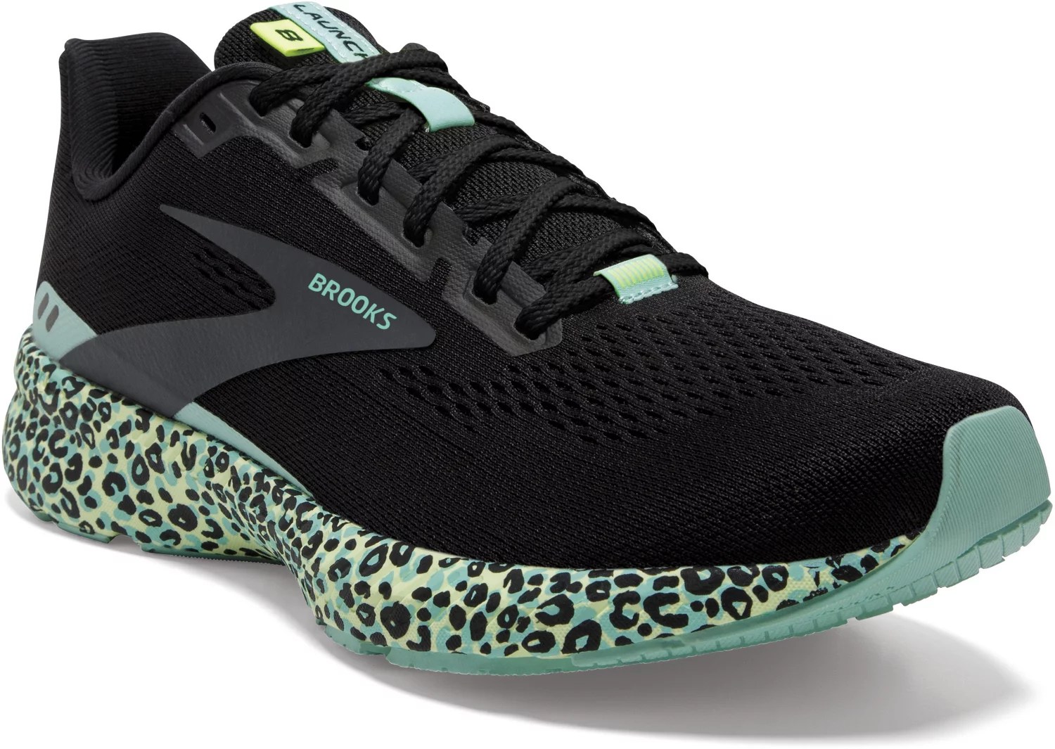 Brooks Women's Launch 8 CMA Run Wild Cheetah Running Shoes Academy
