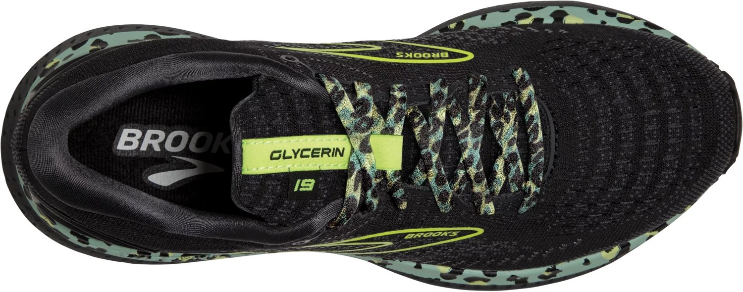 Brooks Women's Glycerin 19 Run Wild Cheetah Running Shoes Academy