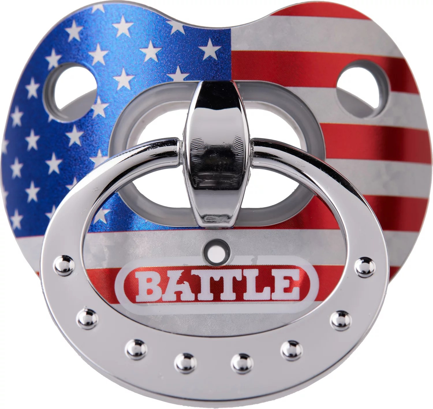 Battle Chrome Americana Binky Mouthguard Academy