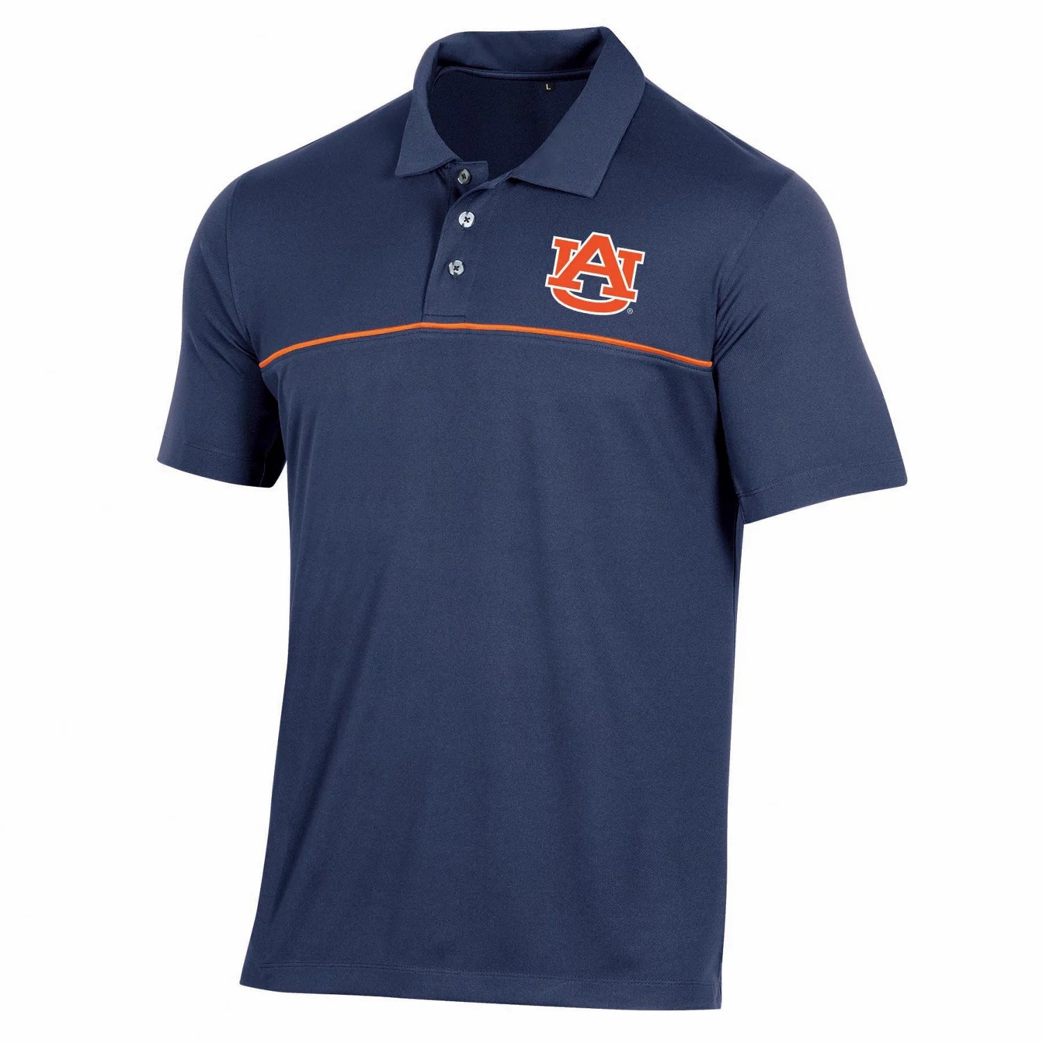 Champion Men's Auburn University Micro Mesh Short Sleeve Polo Shirt