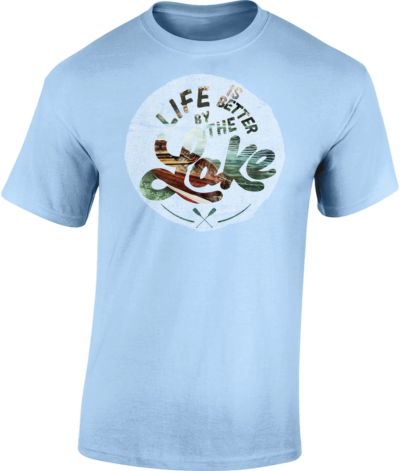 Academy Sports + Outdoors Men's By The Lake Short Sleeve Tshirt Academy