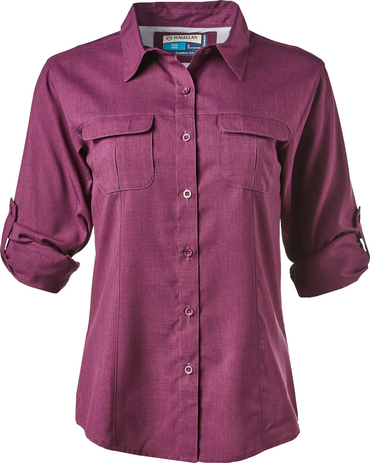 Magellan Outdoors Women's Aransas Pass Long Sleeve Shirt Academy