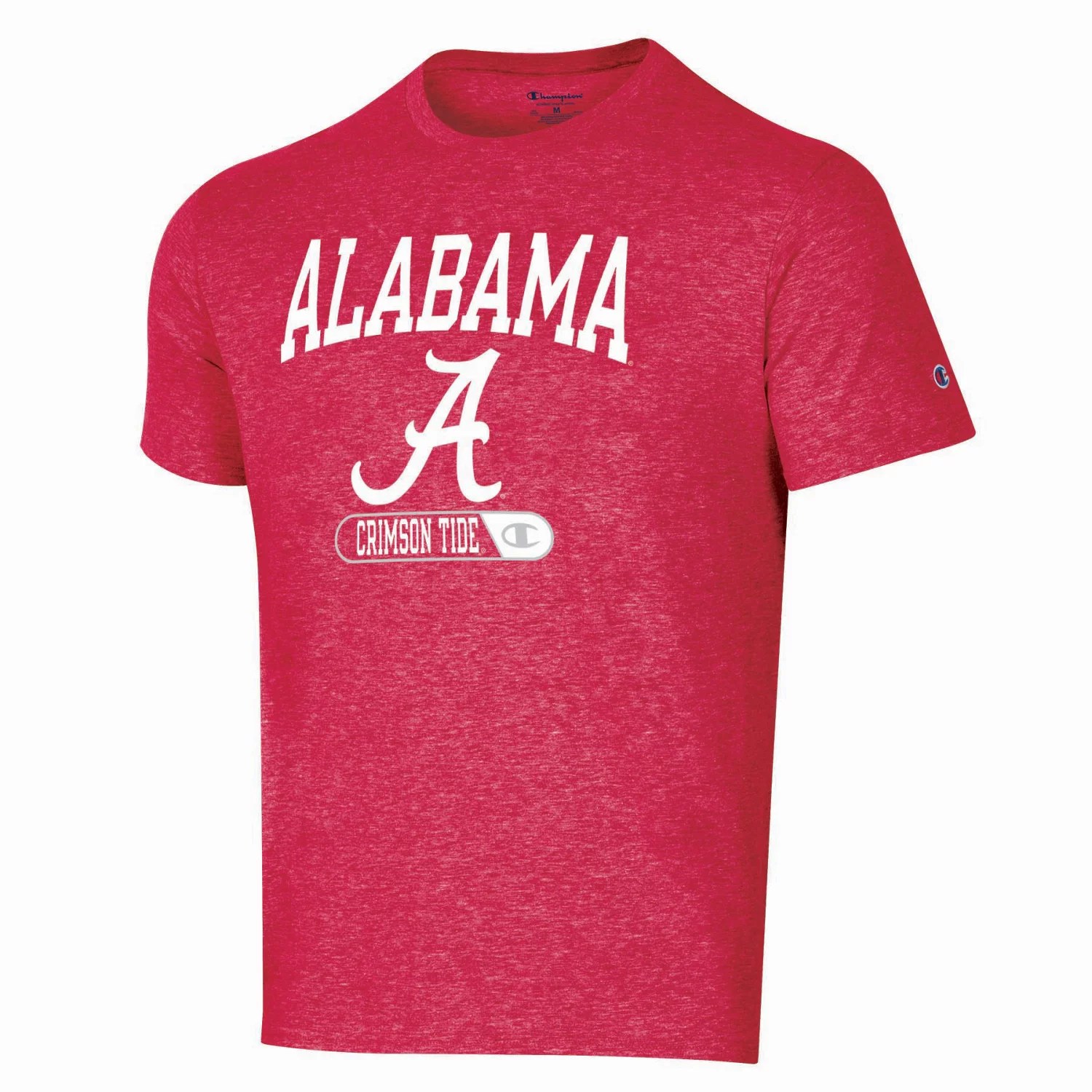Champion Men's University of Alabama Heathered Stripe Short Sleeve T