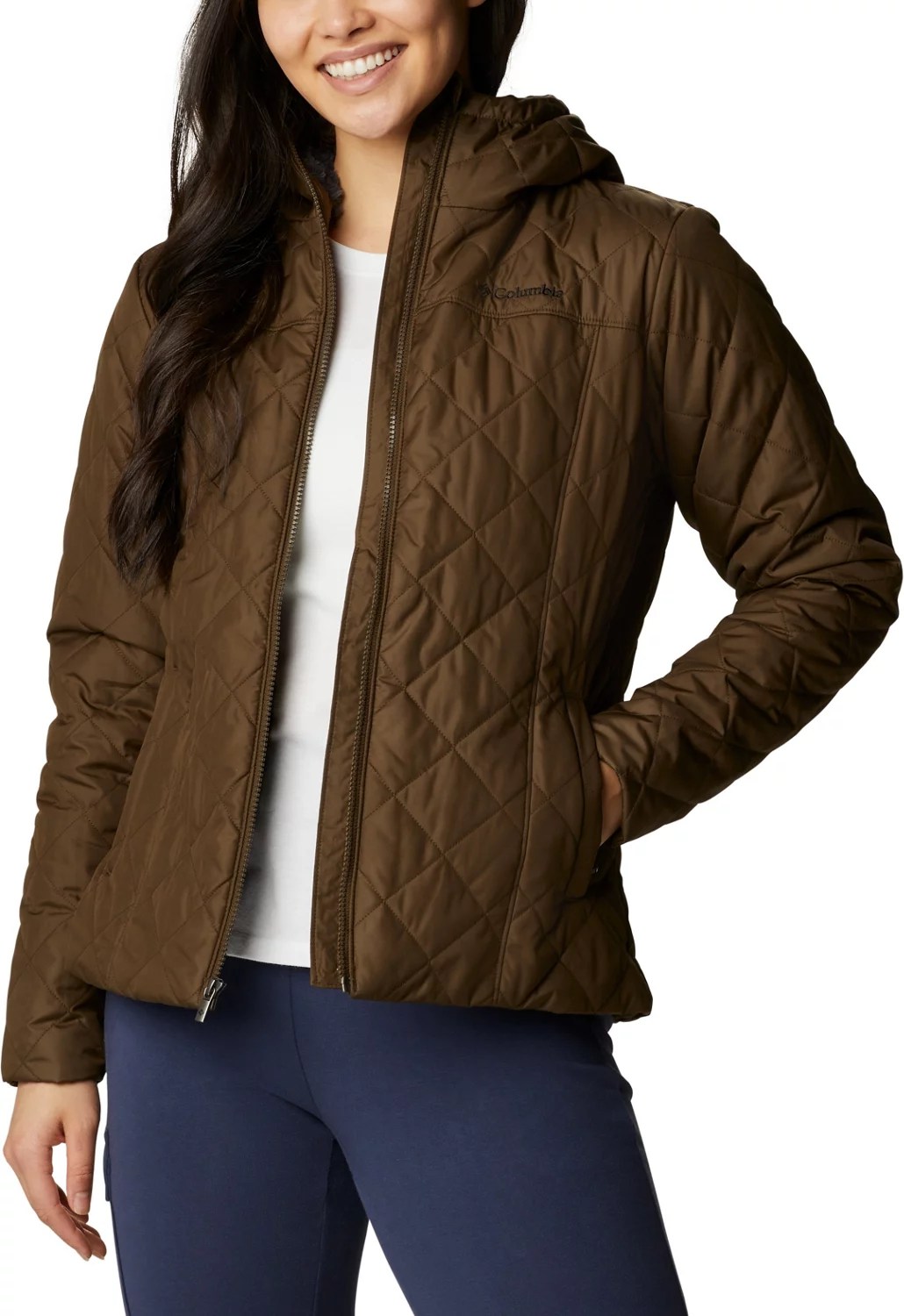 Columbia Sportswear Women's Copper Crest Hooded Jacket Academy
