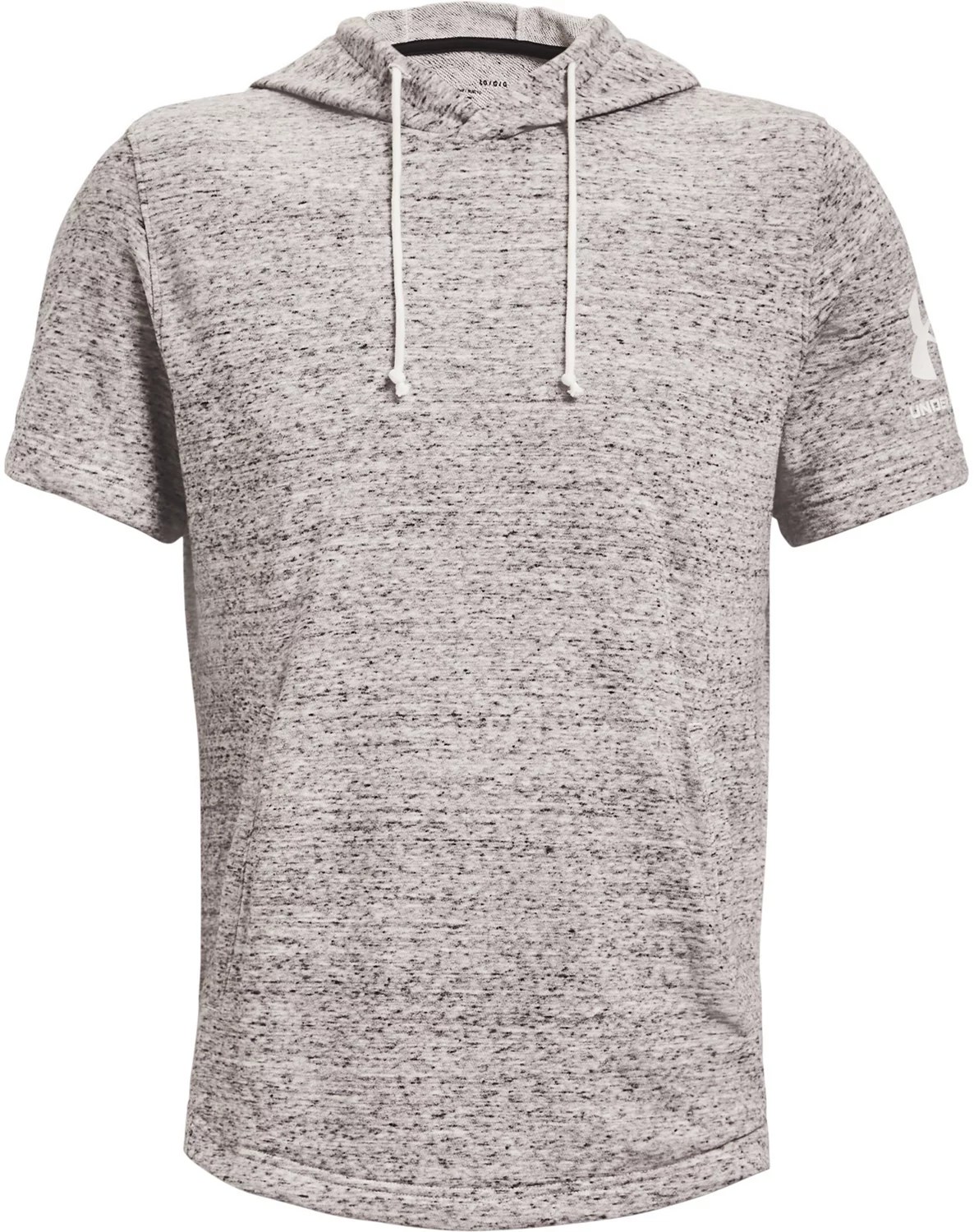 Under Armour Men's Rival Terry Short Sleeve Hoodie Academy