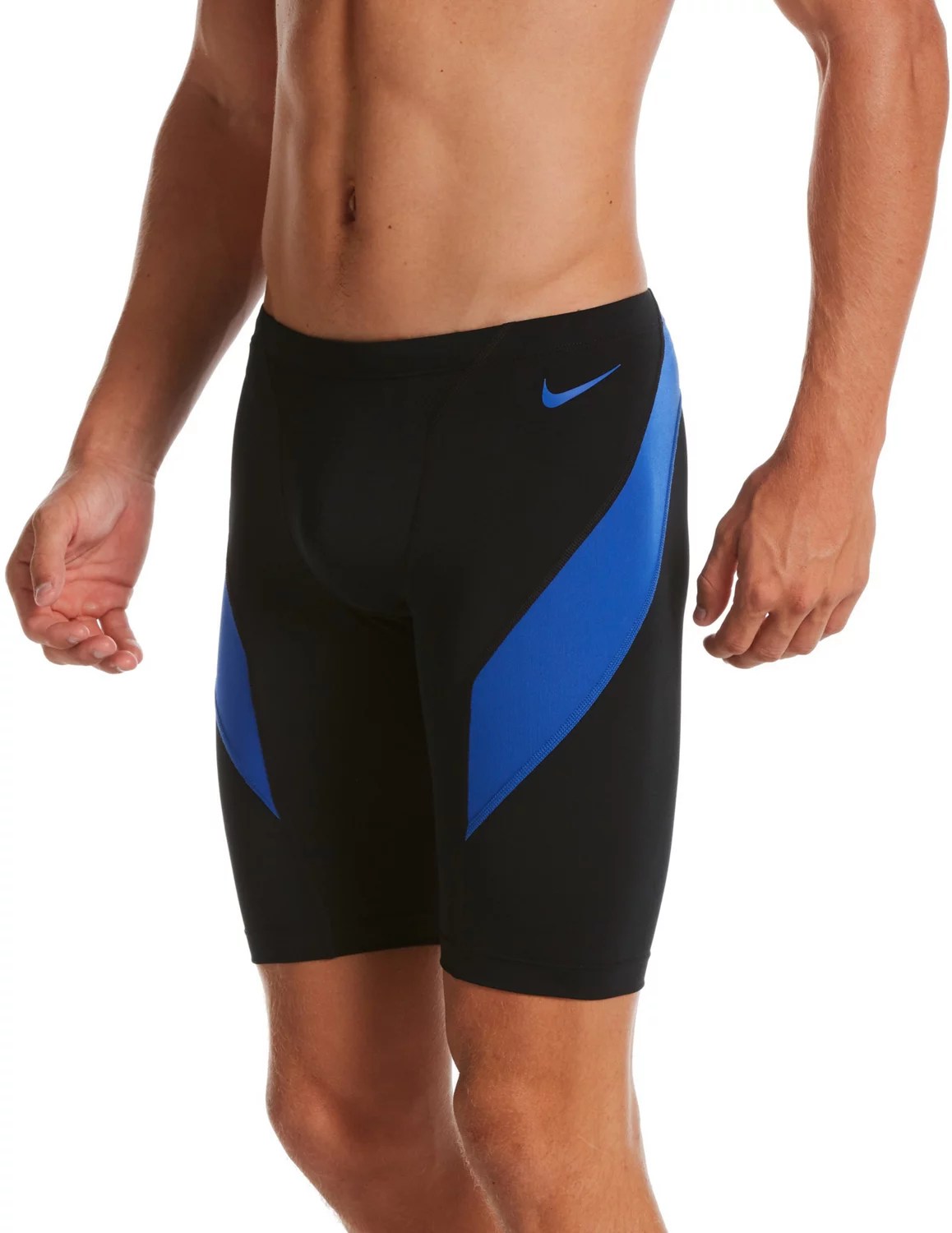 Nike Men’s Swim Vex Colorblock Jammer Swim Shorts Academy