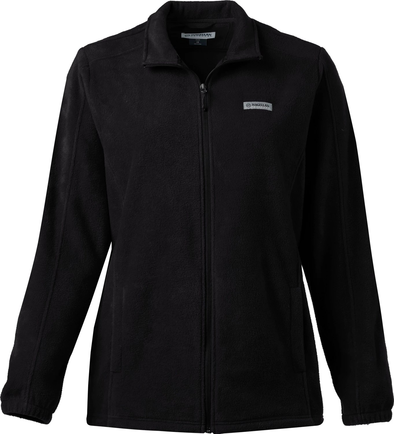 Magellan Outdoors Women's Arctic Fleece Plus Size Full Zip Jacket Academy