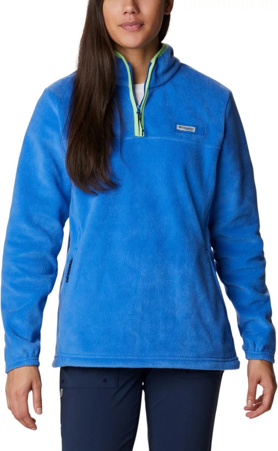 Columbia Sportswear Women's PFG Slack Water Pullover Fleece Academy