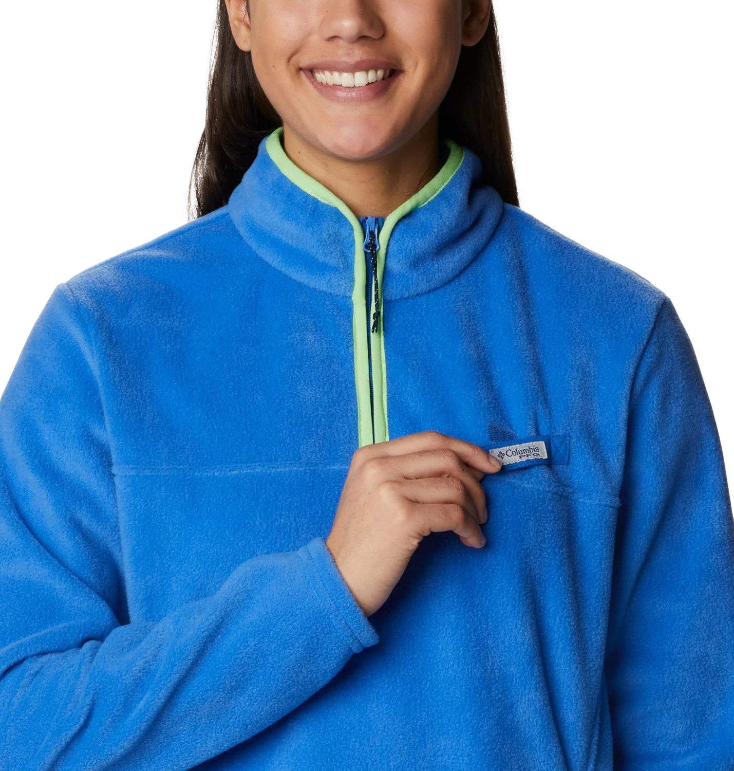 Columbia Sportswear Women's PFG Slack Water Pullover Fleece Academy